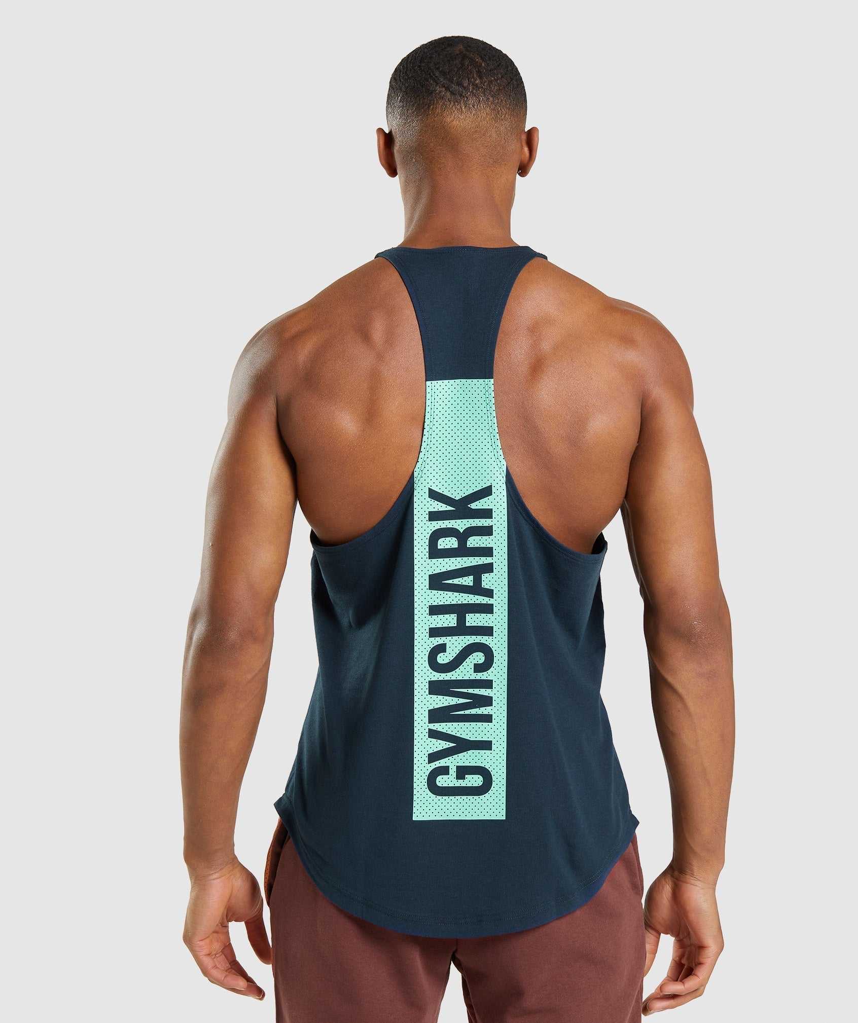 Gymshark Bold Gilet Donkerblauw | ZQVE57912