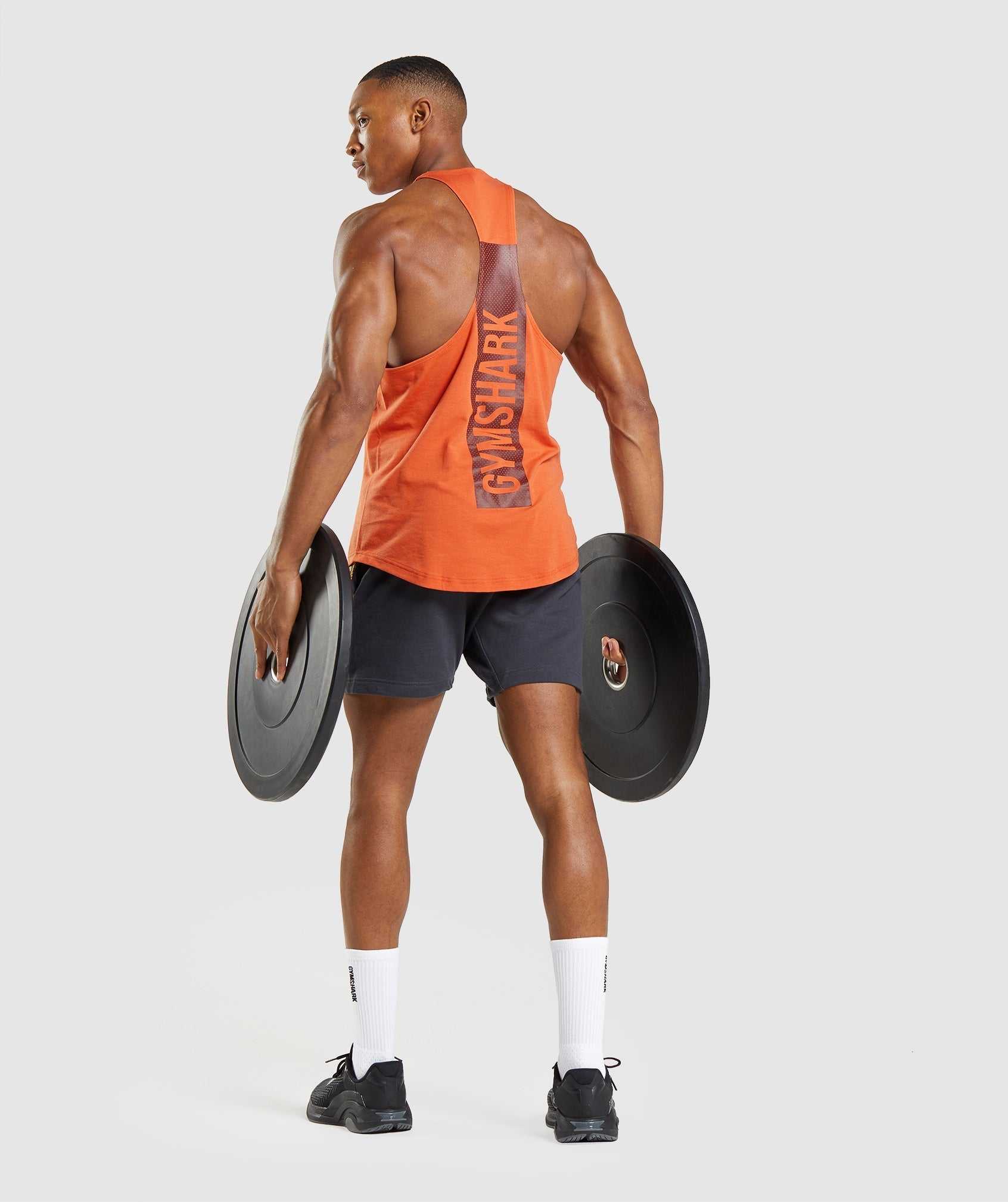 Gymshark Bold Gilet Oranje | ODLS02846