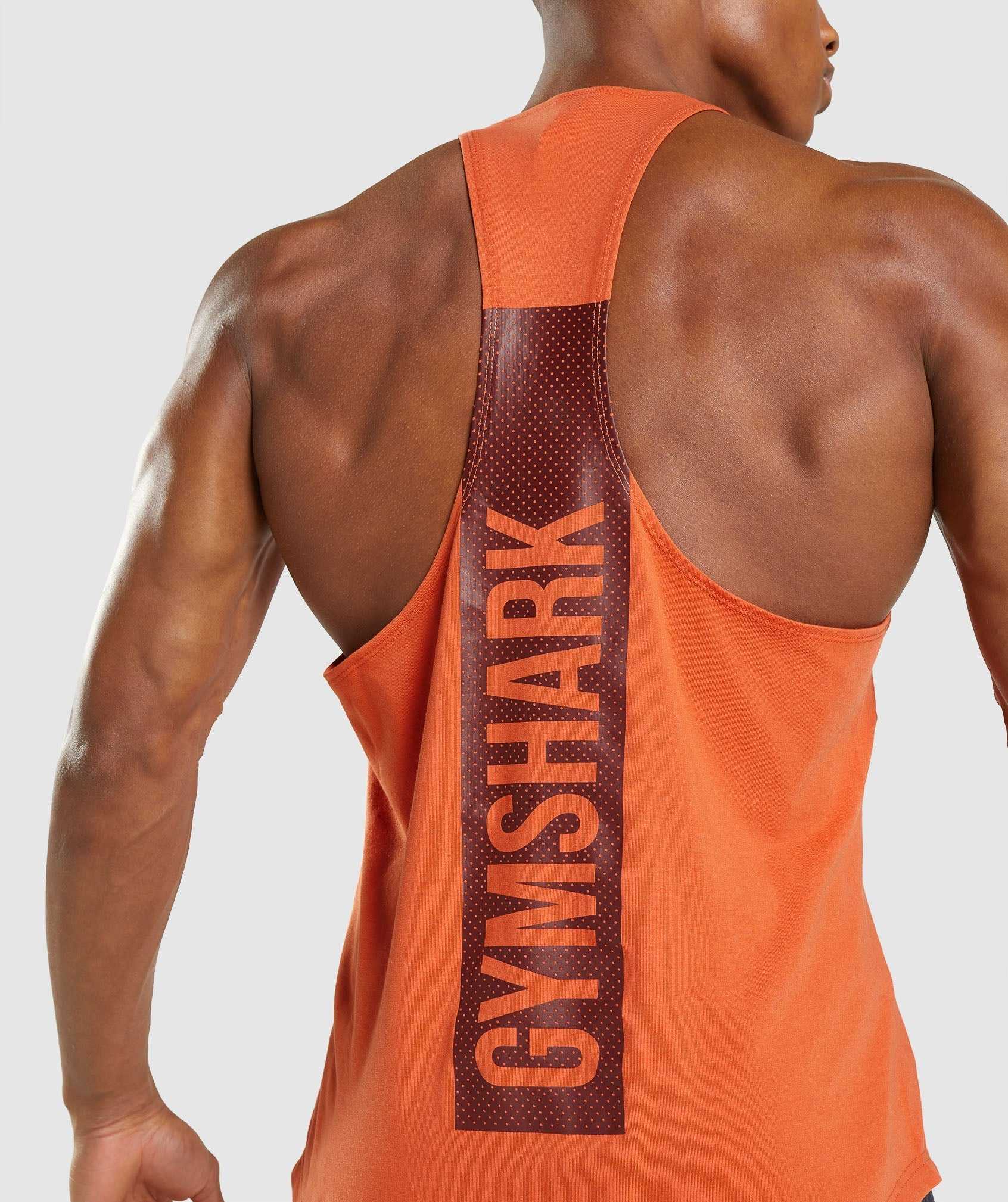 Gymshark Bold Gilet Oranje | ODLS02846