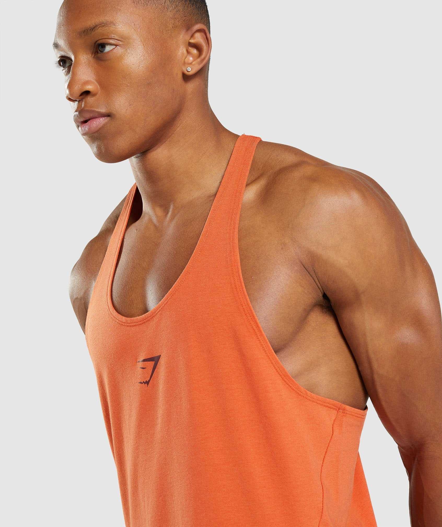 Gymshark Bold Gilet Oranje | ODLS02846