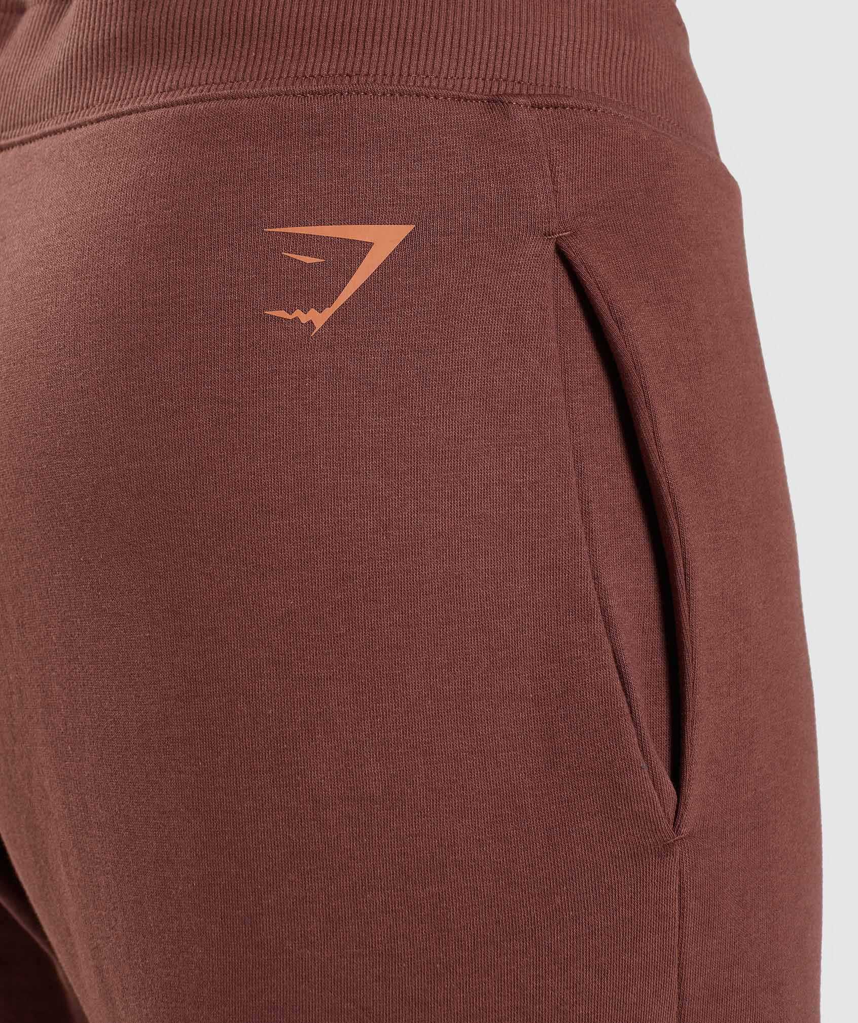 Gymshark Bold Korte Broek Roze Bruin | RJCH61259