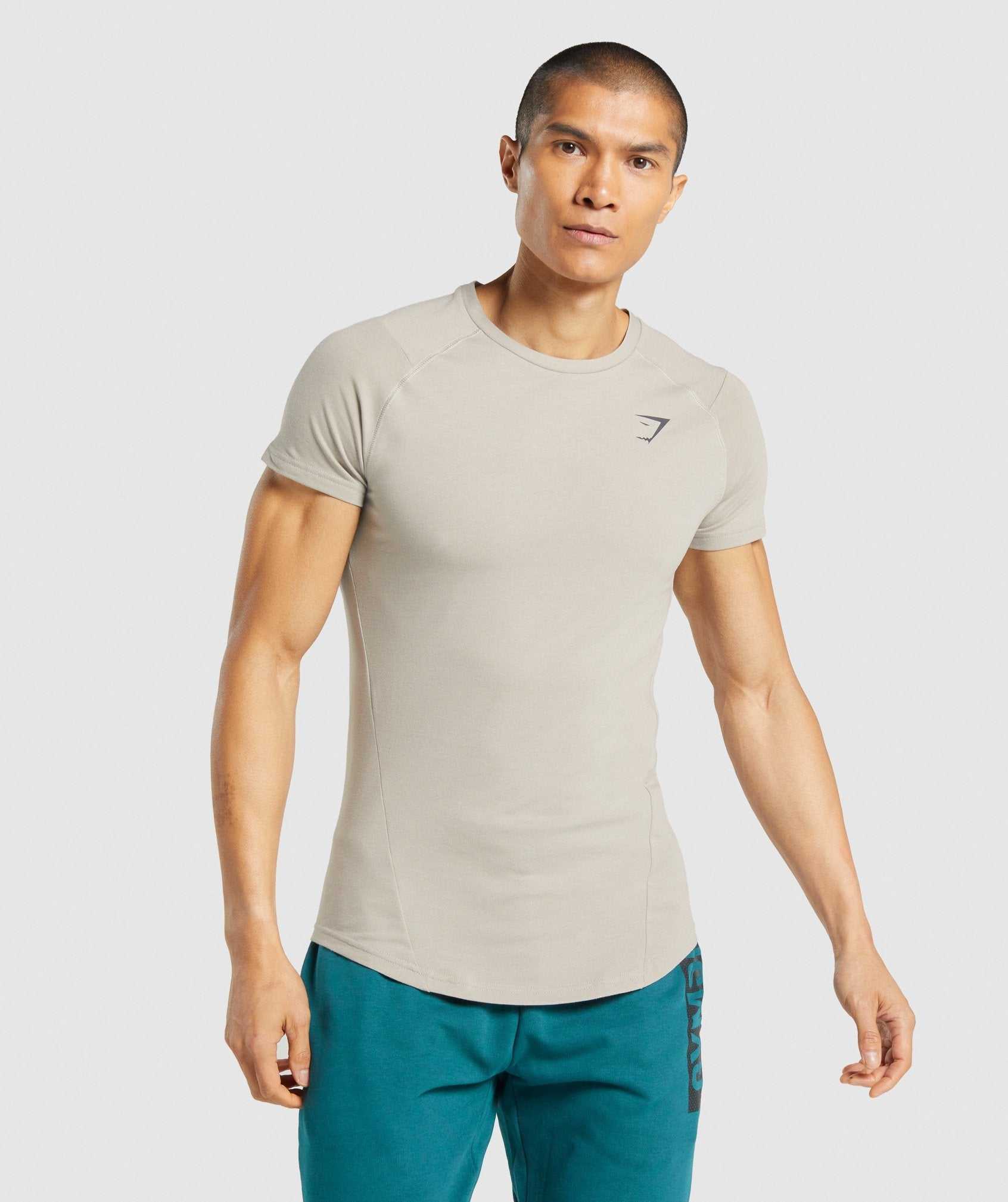 Gymshark Bold T-shirts Grijs | LRDI37964