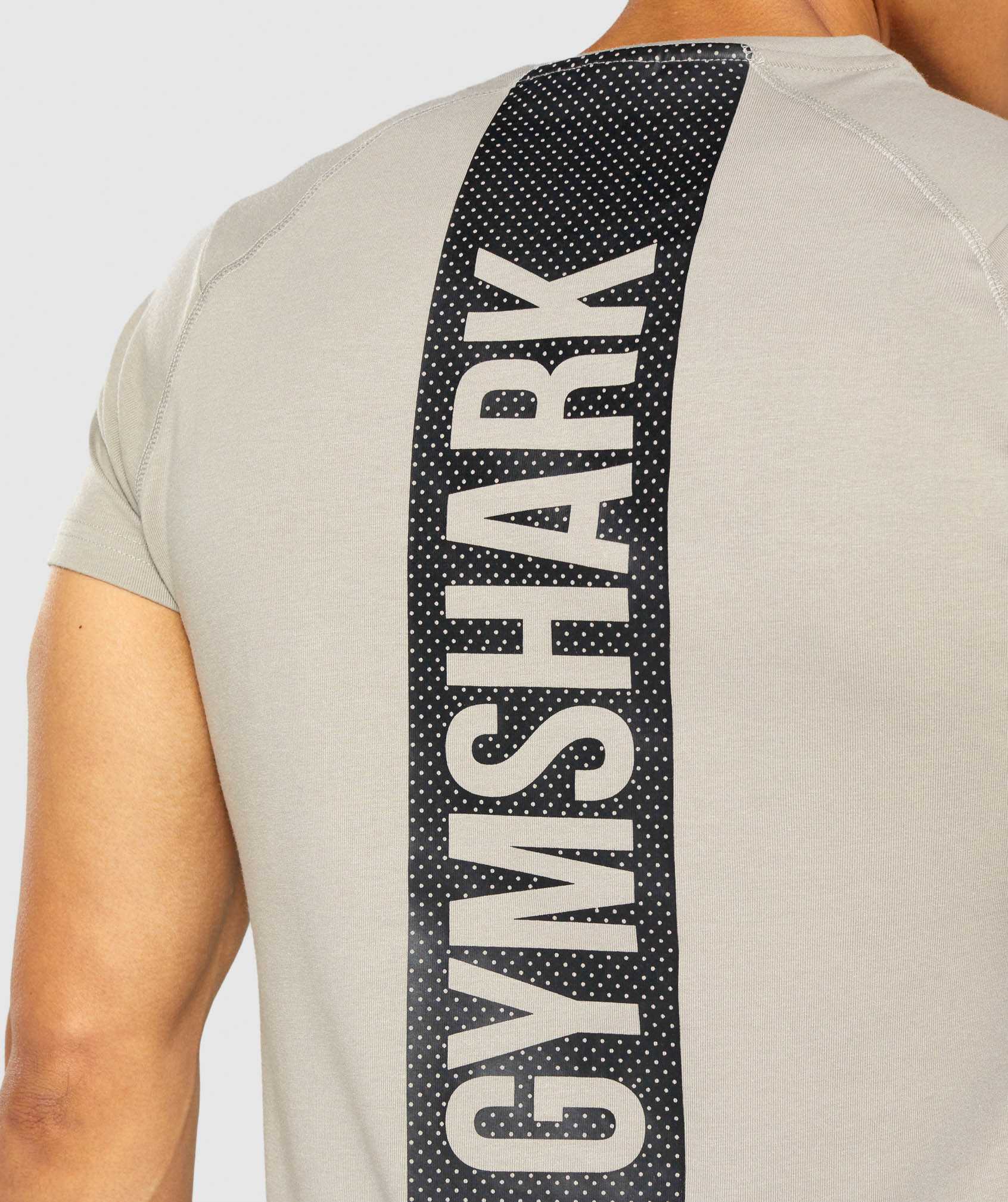 Gymshark Bold T-shirts Grijs | LRDI37964