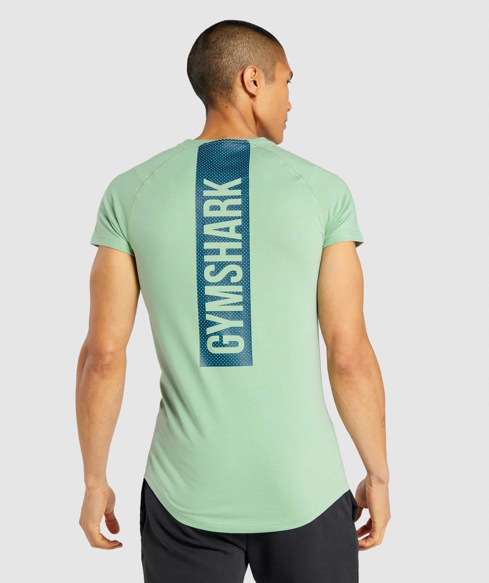 Gymshark Bold T-shirts Groen | EFLB37592