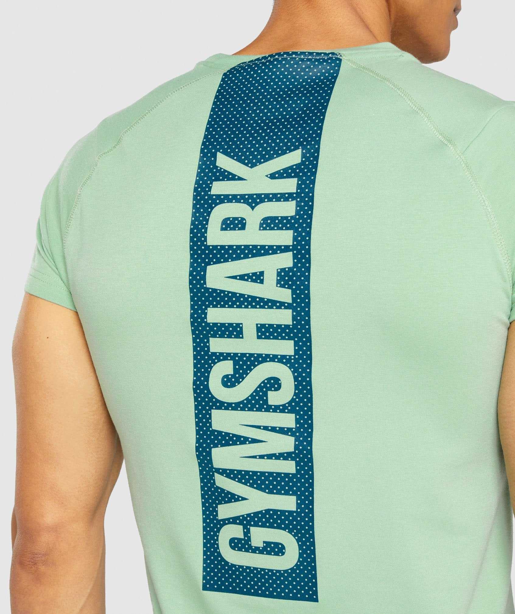 Gymshark Bold T-shirts Groen | EFLB37592