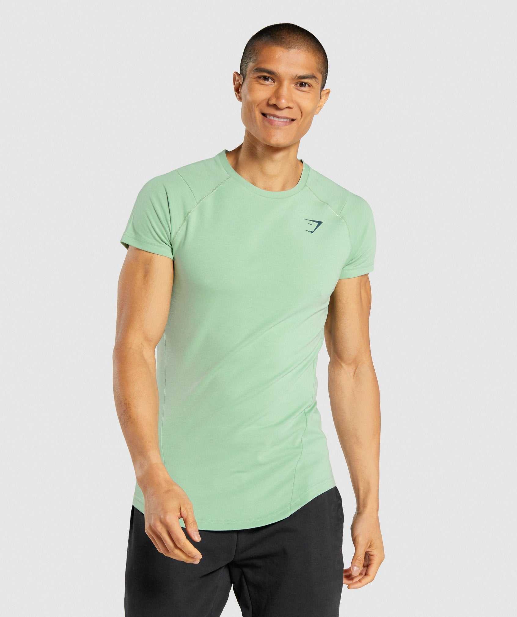 Gymshark Bold T-shirts Groen | EFLB37592