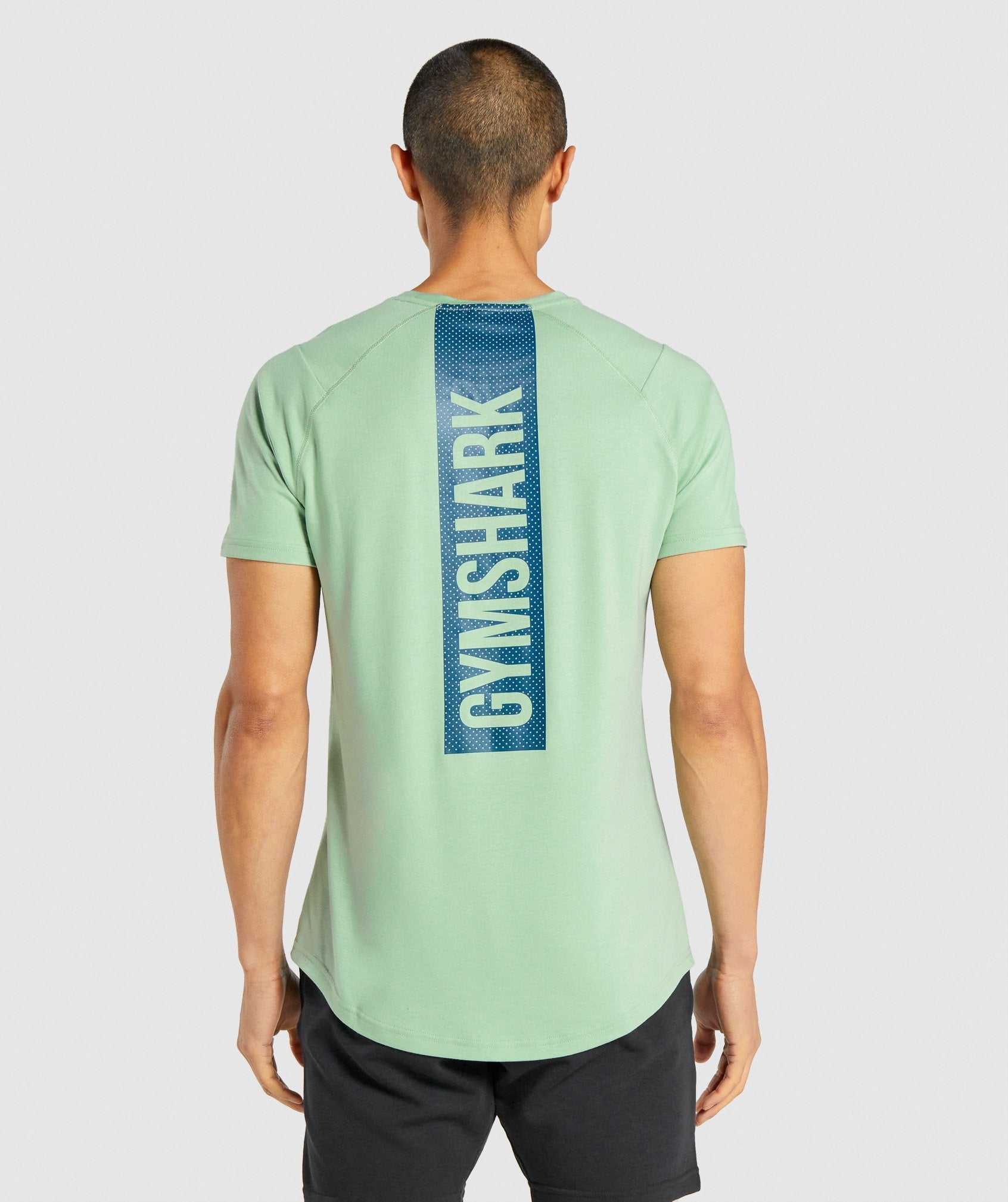 Gymshark Bold T-shirts Groen | PEGM84690