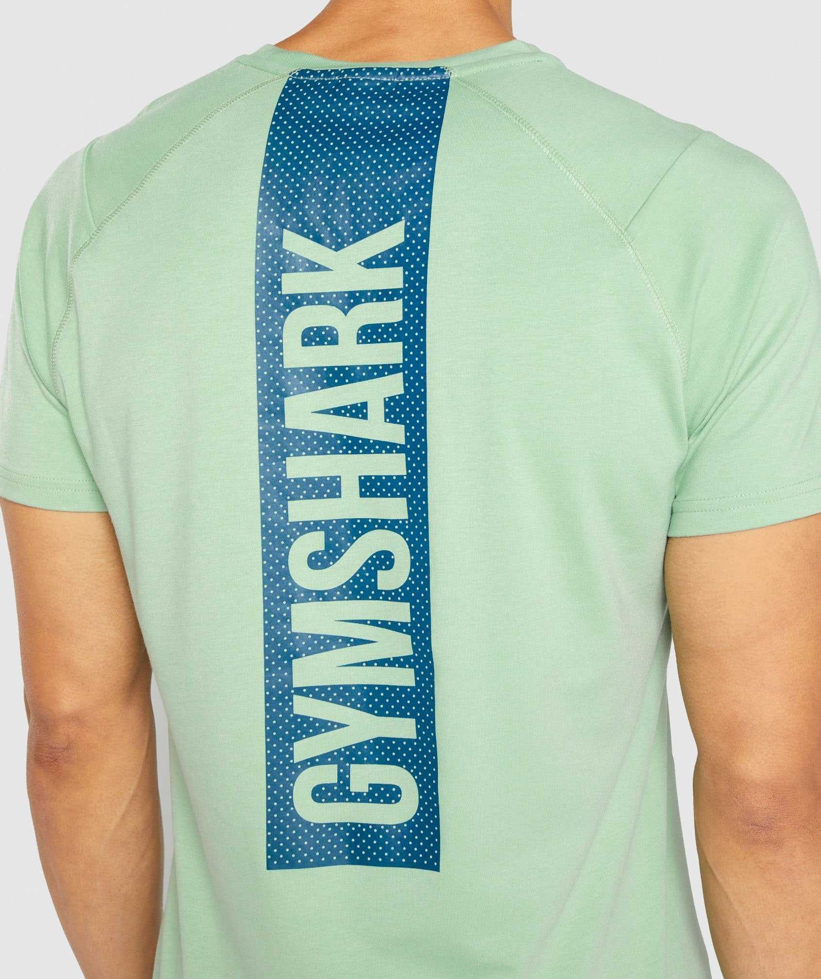 Gymshark Bold T-shirts Groen | PEGM84690