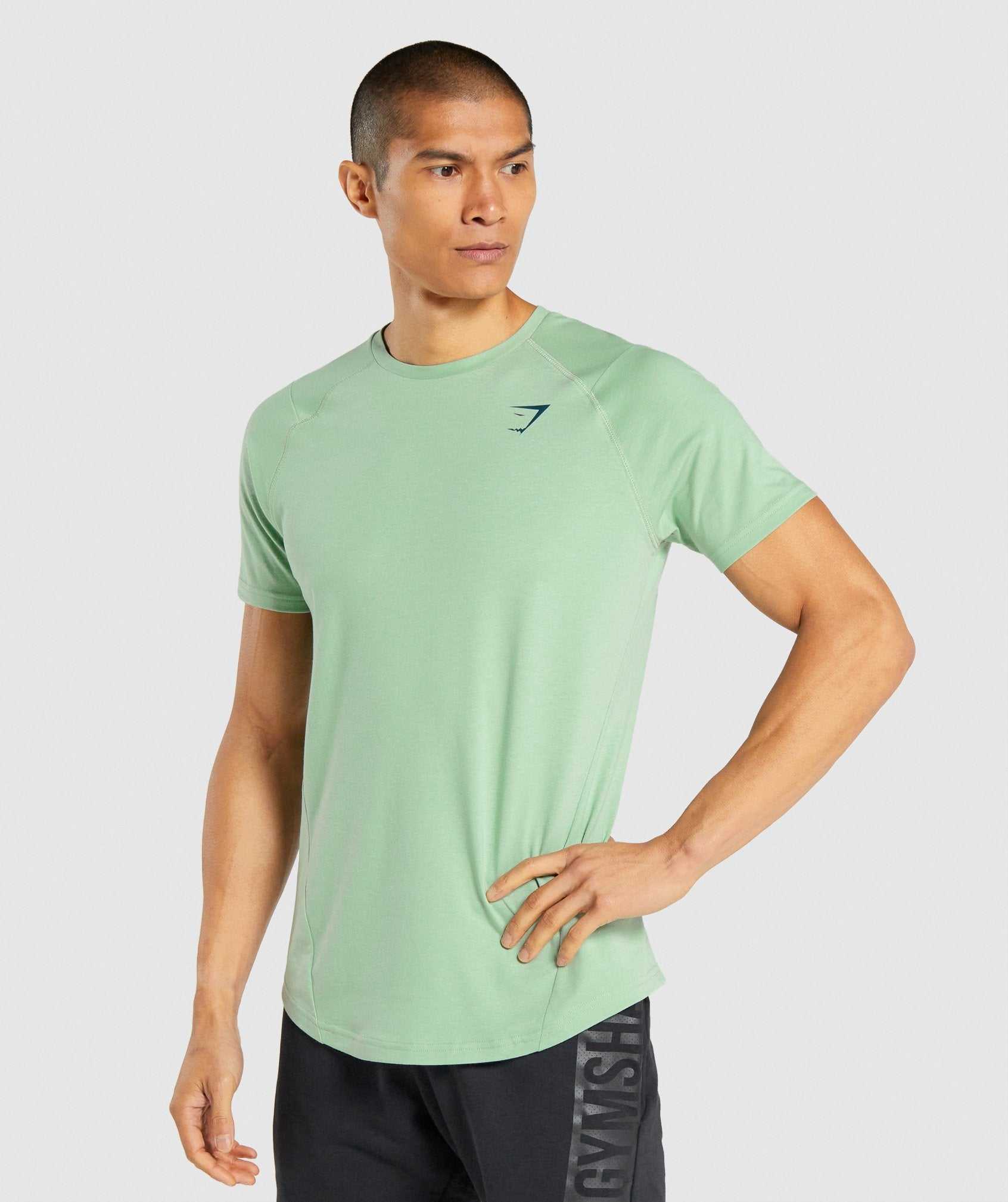 Gymshark Bold T-shirts Groen | PEGM84690