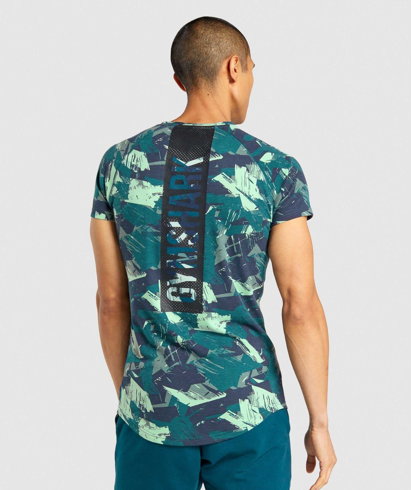 Gymshark Bold T-shirts Groen | QFYS96027