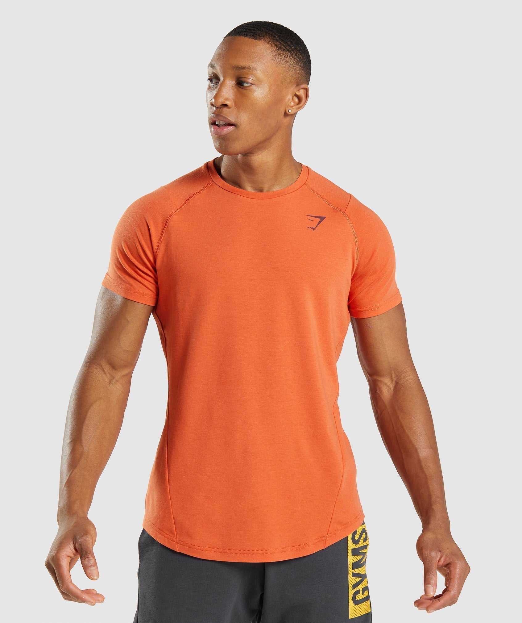 Gymshark Bold T-shirts Oranje | YBWQ81542