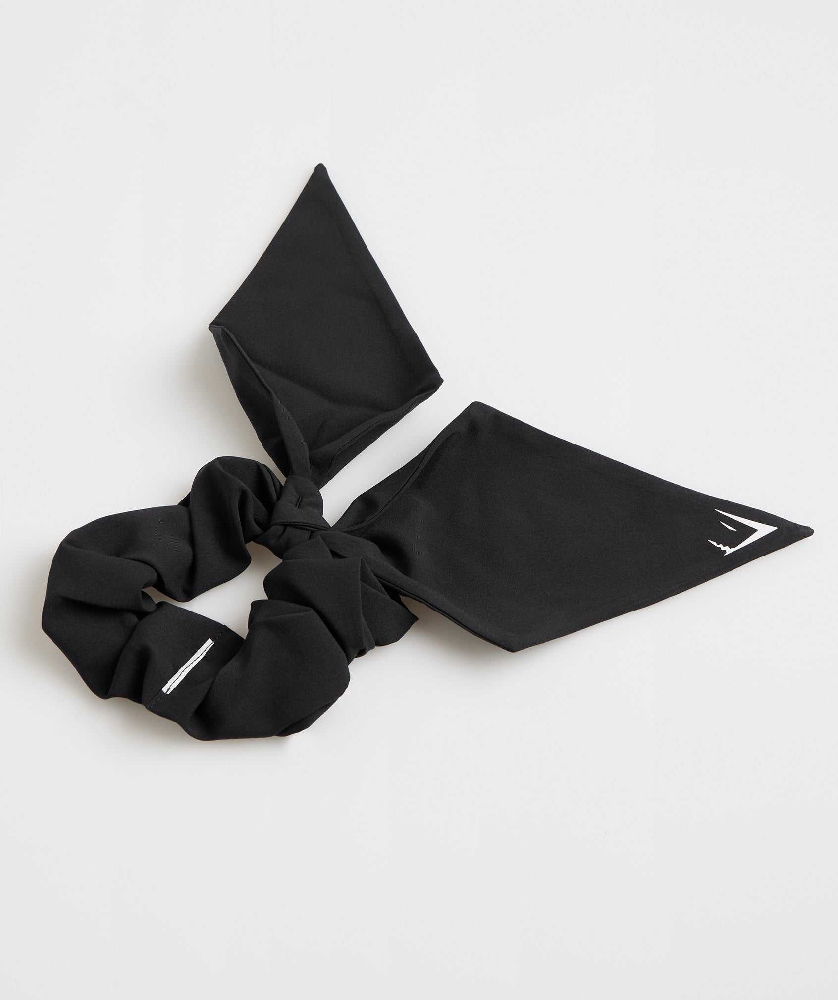 Gymshark Bow Scrunchie Accessoires Zwart | LNUY94560