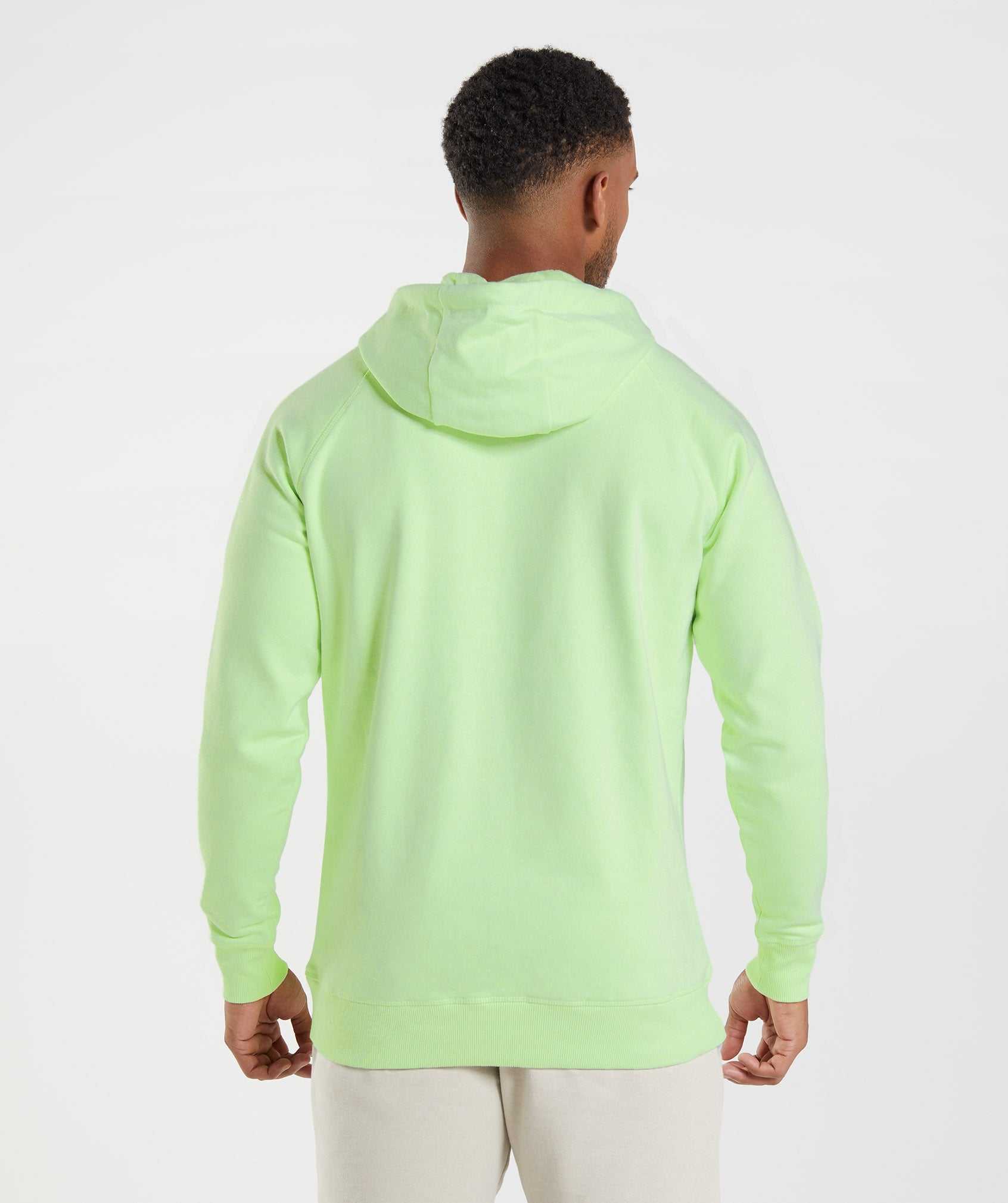 Gymshark Crest Hoodie Groen | HCQV84312