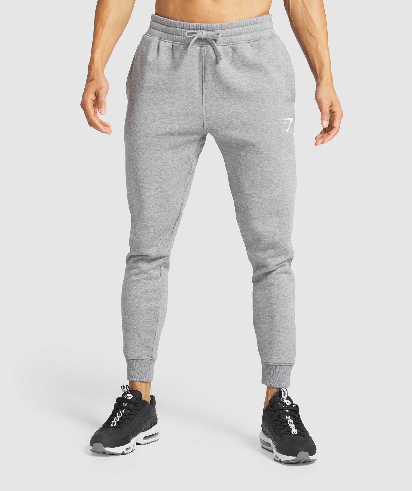 Gymshark Crest Joggingbroeken Grijs | PBYS56718