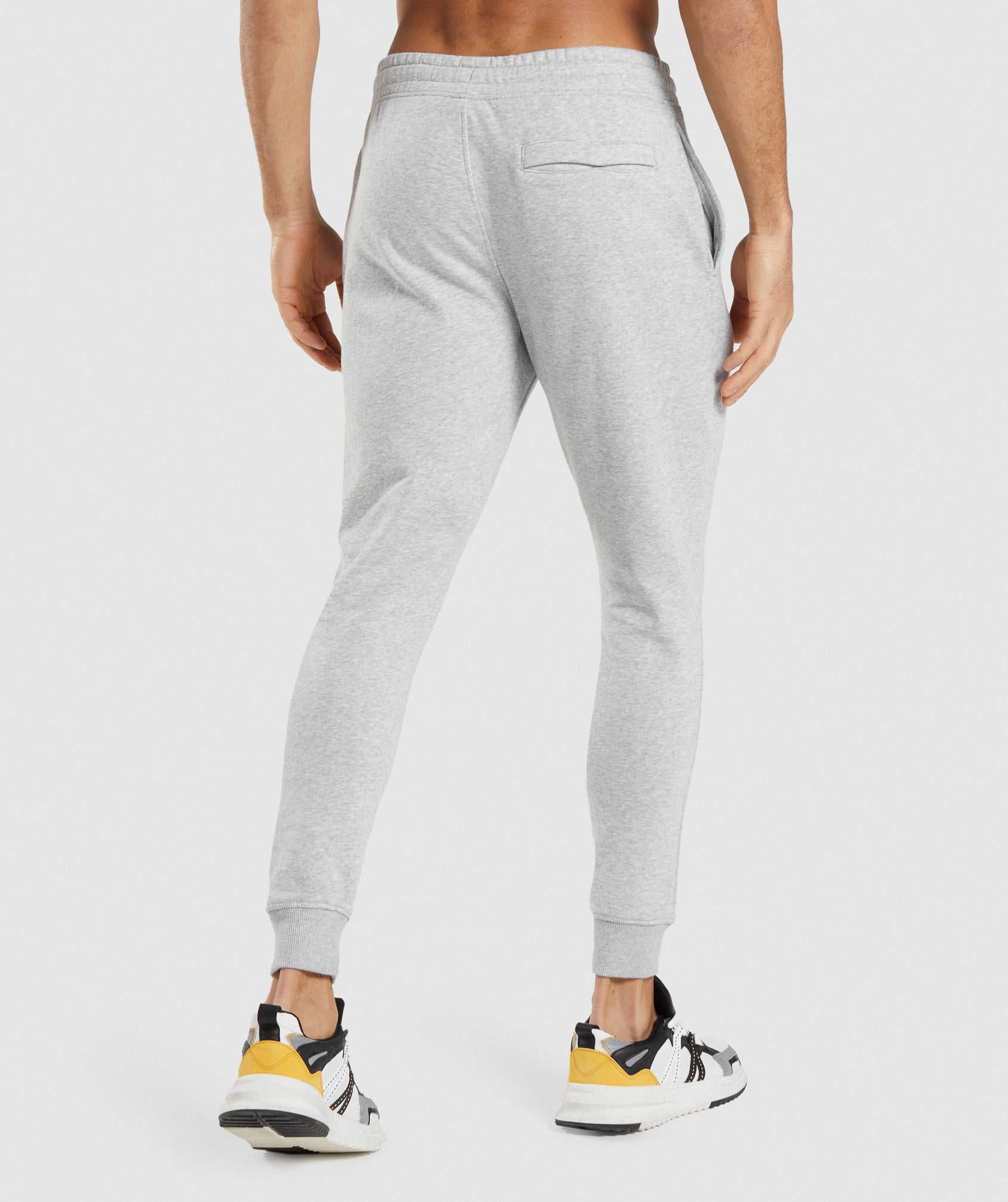 Gymshark Crest Joggingbroeken Lichtgrijs | FKVY35204