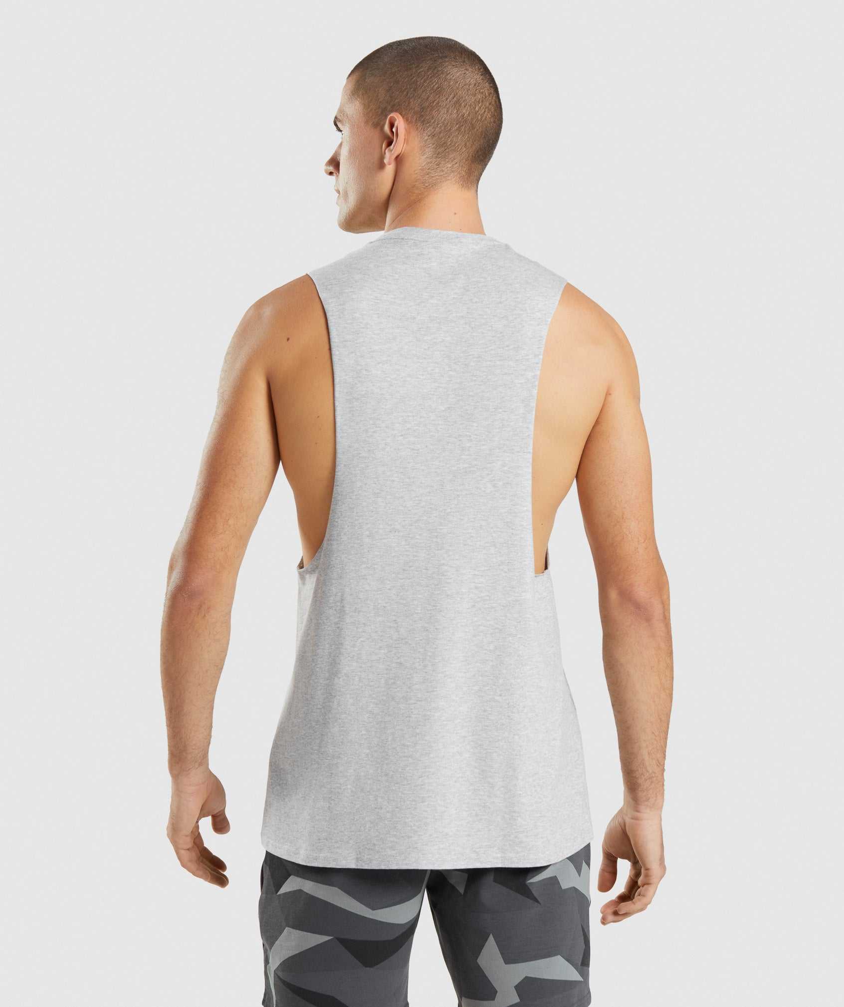 Gymshark Critical 2.0 Drop Arm Tanktop Lichtgrijs | PJRM97521