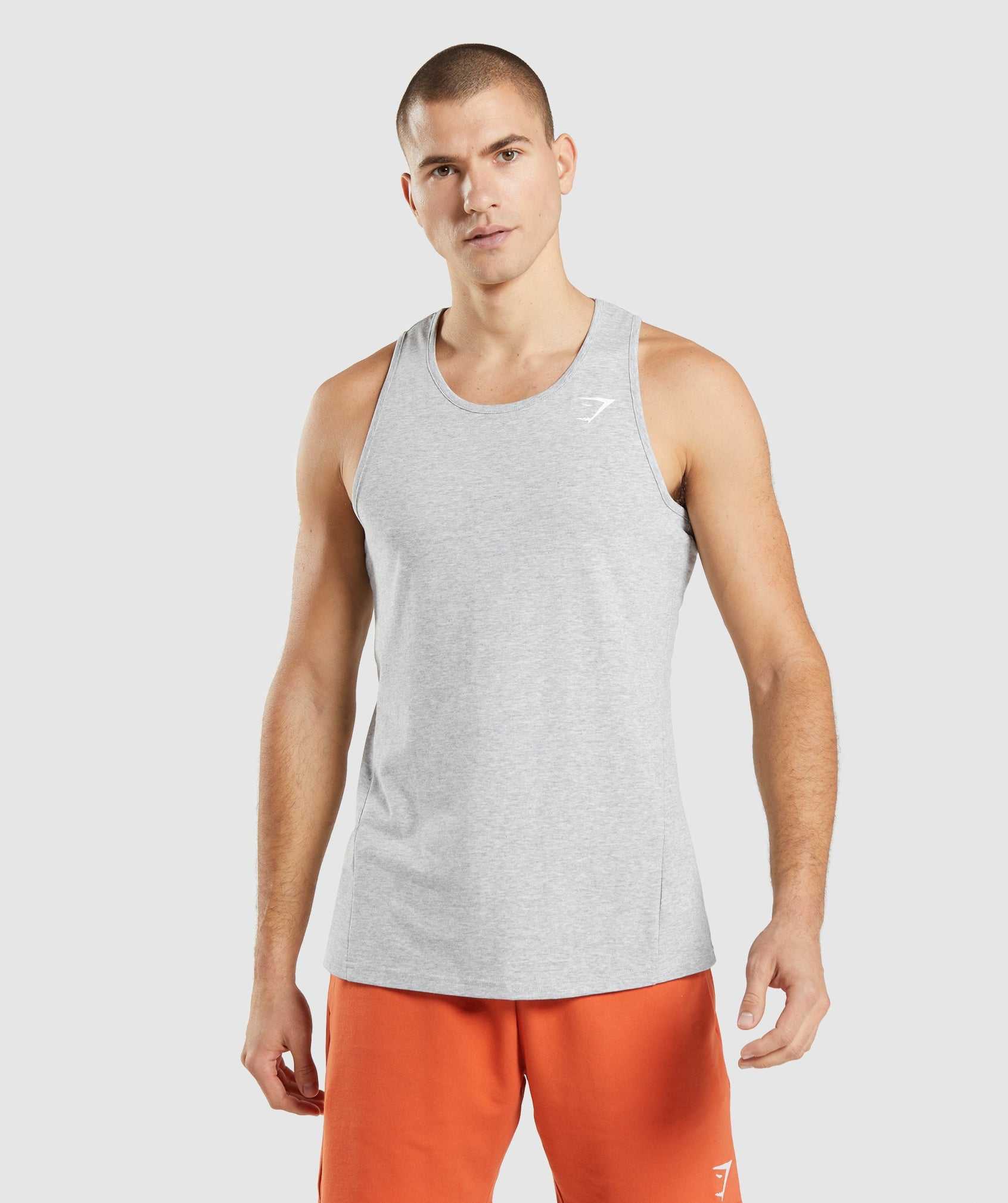 Gymshark Critical 2.0 Tanktop Lichtgrijs | LHMA13867