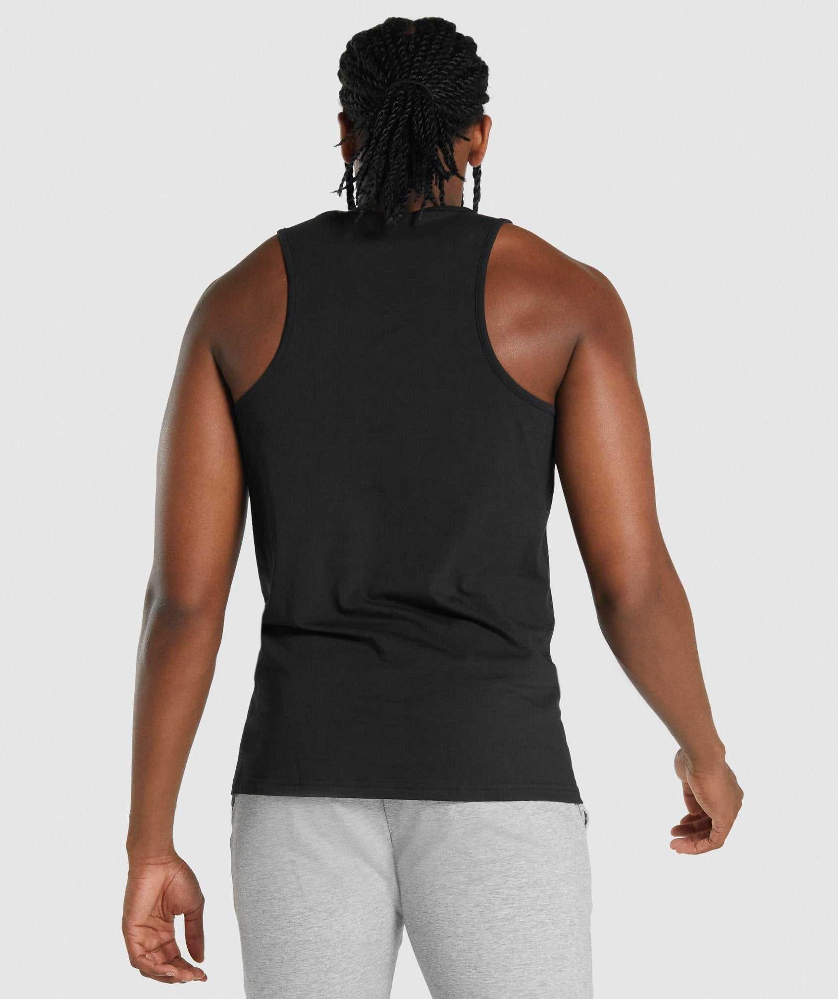 Gymshark Critical 2.0 Tanktop Zwart | EXTD62401