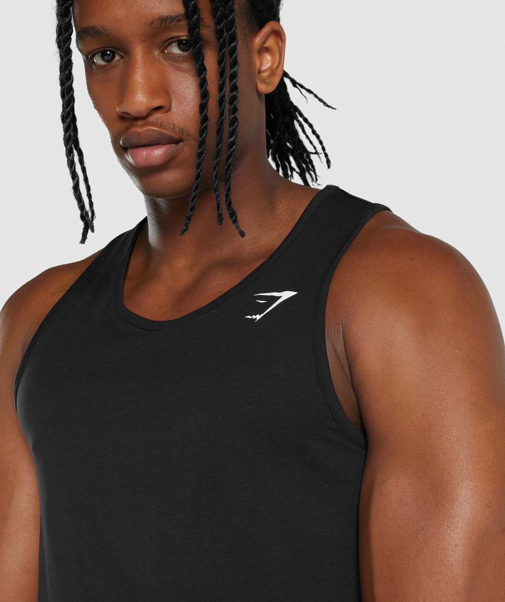 Gymshark Critical 2.0 Tanktop Zwart | EXTD62401