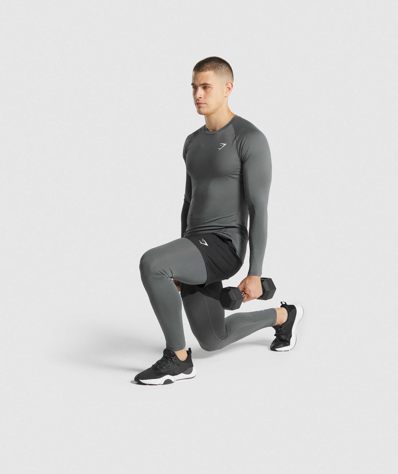 Gymshark Element Baselayer Joggingbroeken Grijs | DKUS43169