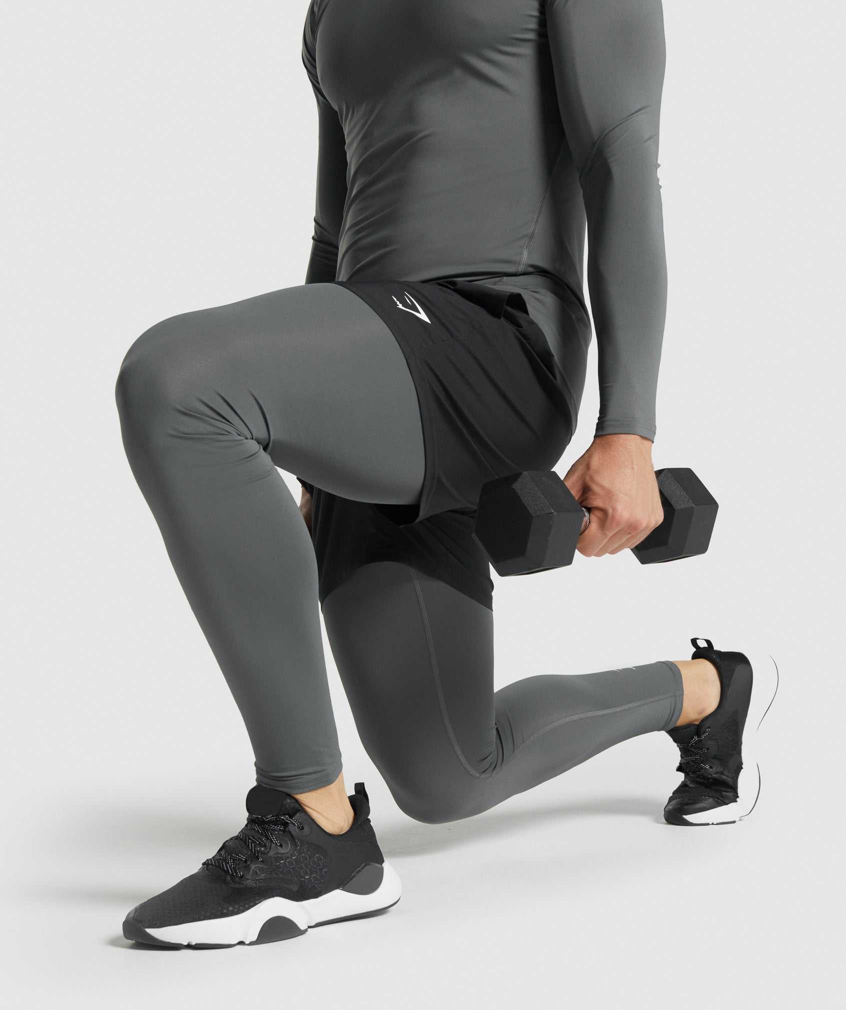 Gymshark Element Baselayer Joggingbroeken Grijs | DKUS43169