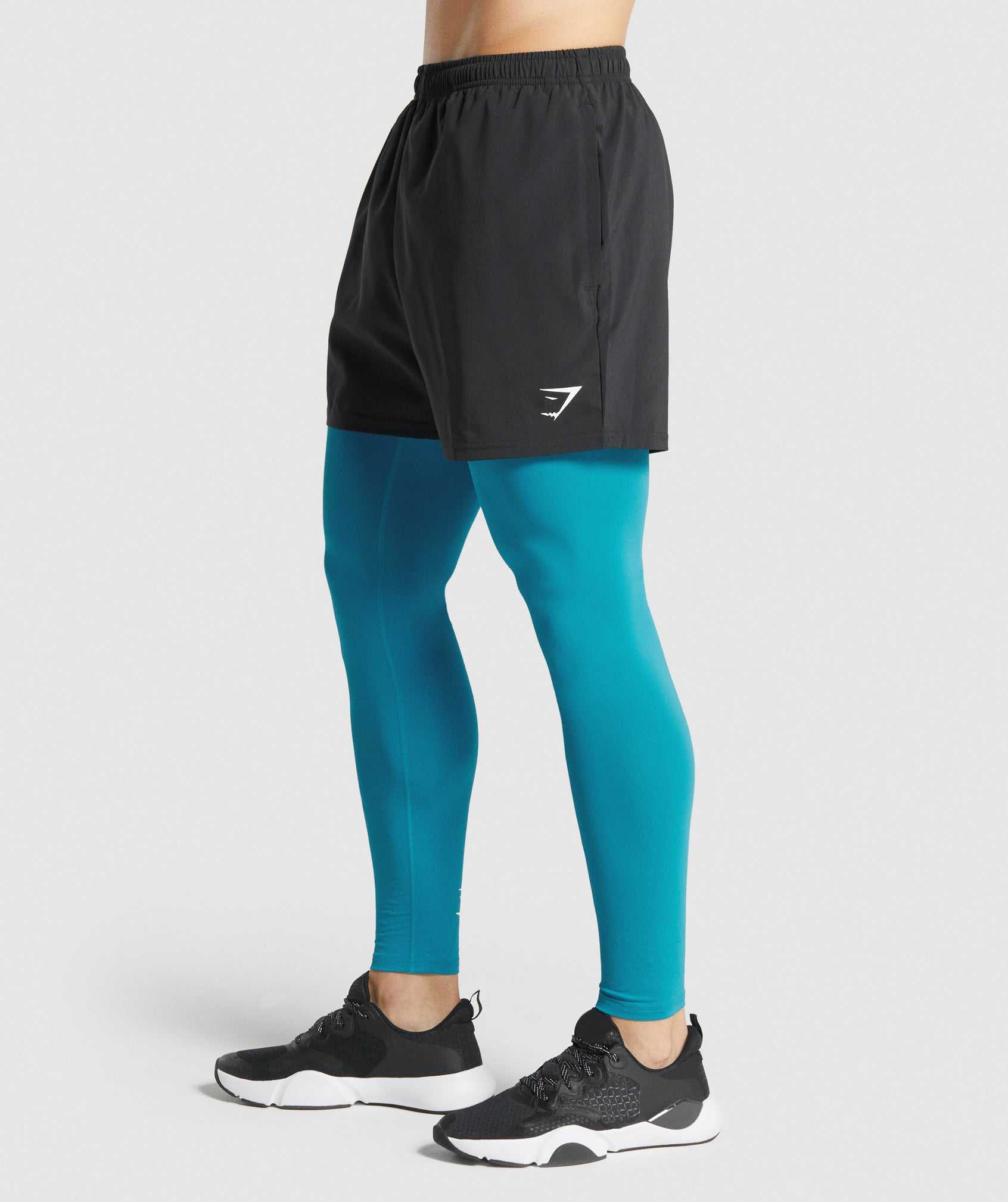 Gymshark Element Baselayer Joggingbroeken Blauw | DPKX26179