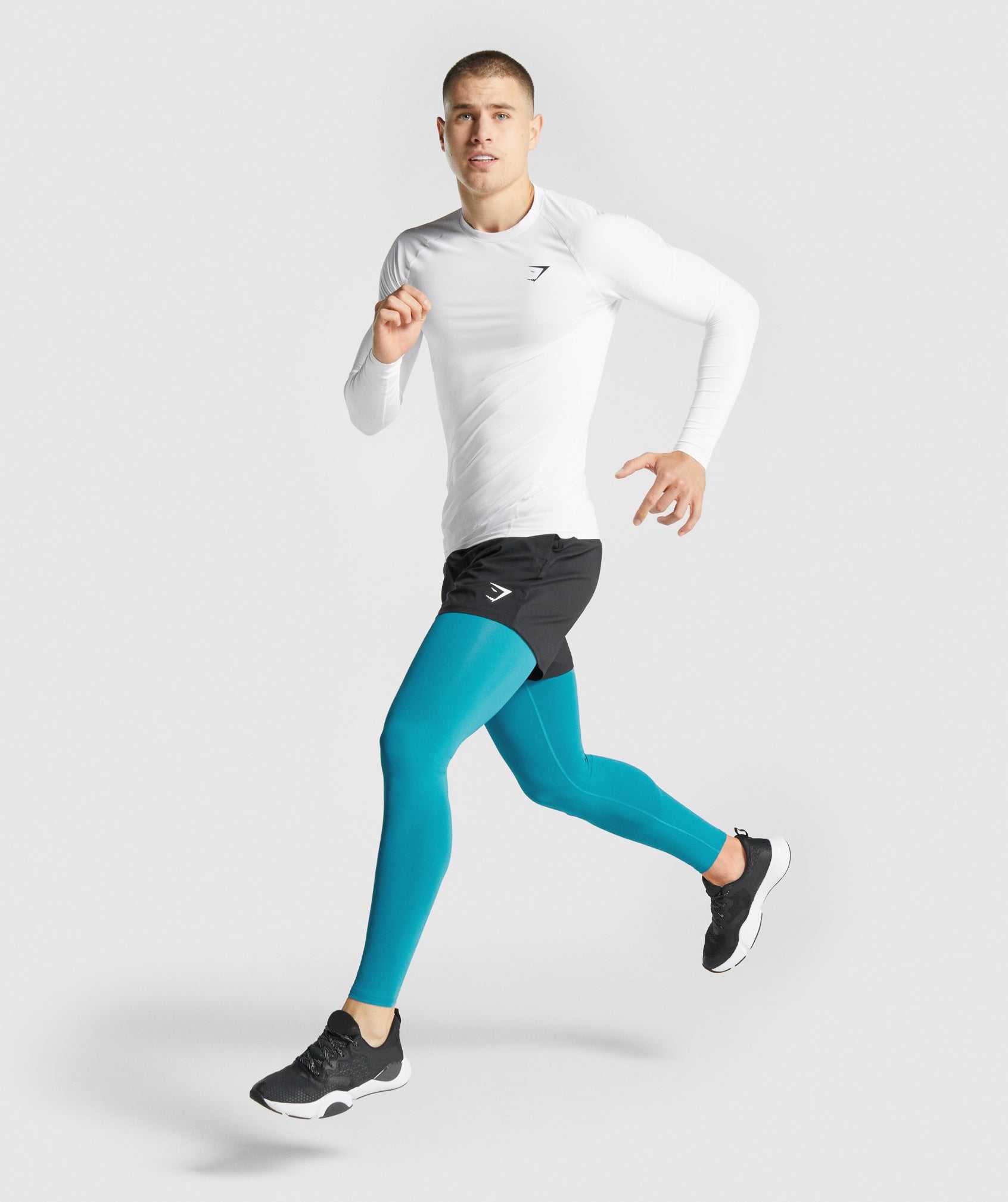 Gymshark Element Baselayer Joggingbroeken Blauw | DPKX26179