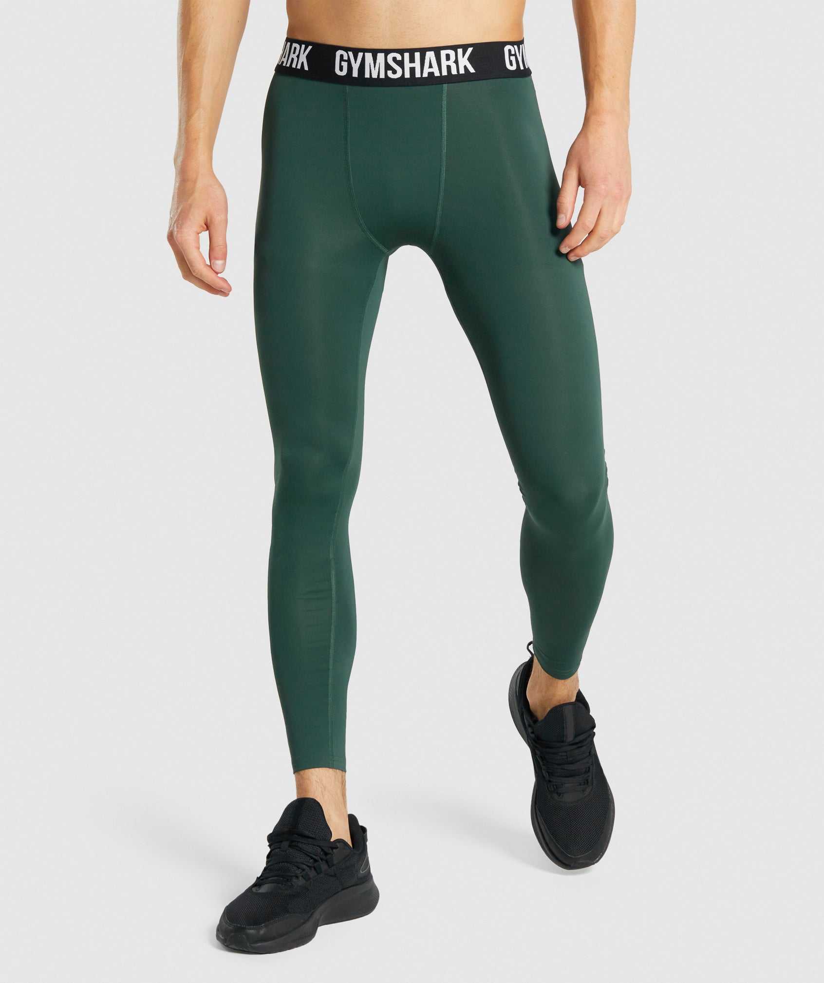 Gymshark Element Baselayer Joggingbroeken Donkergroen | LECZ89126