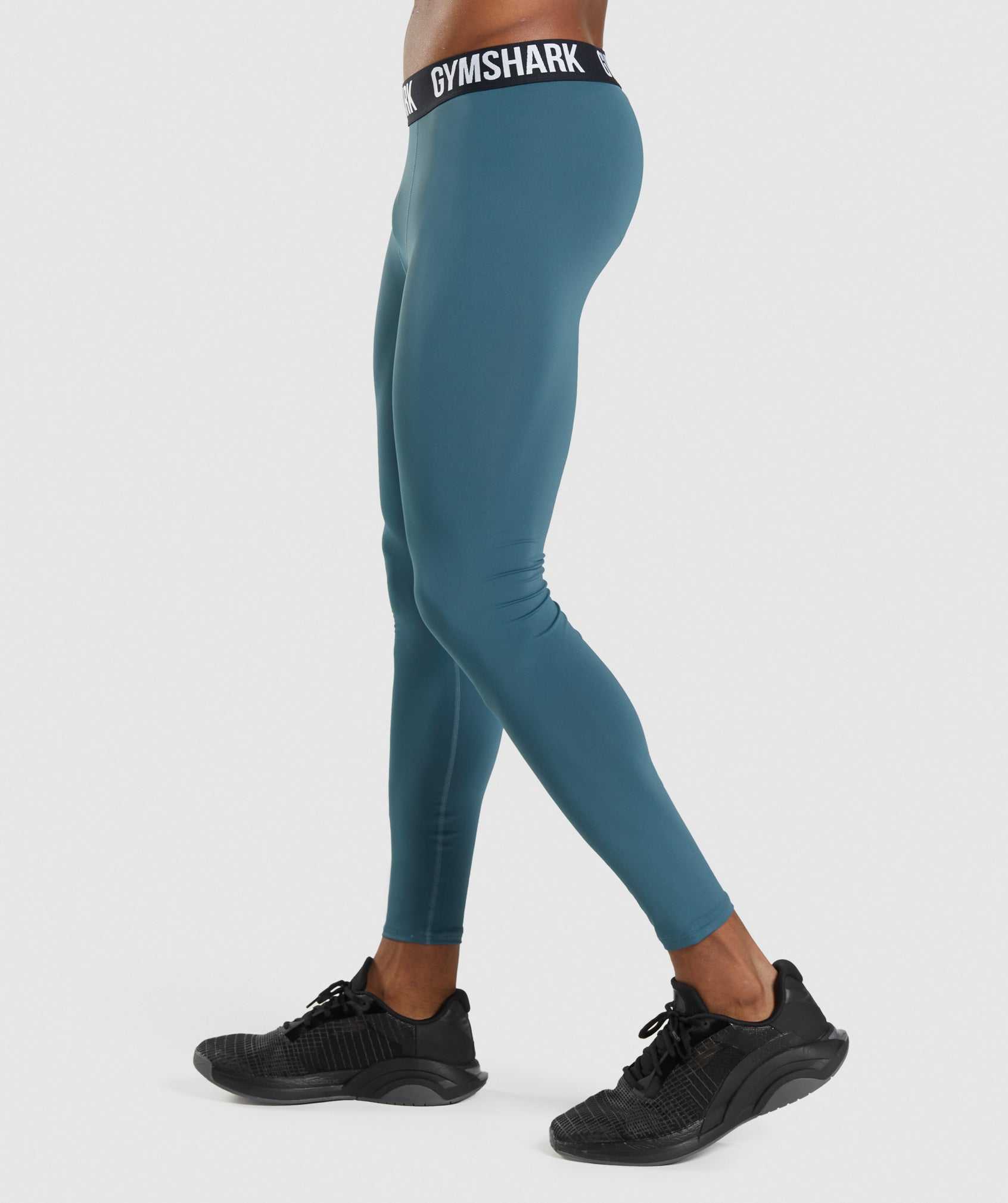 Gymshark Element Baselayer Joggingbroeken Turquoise | MKBV05819