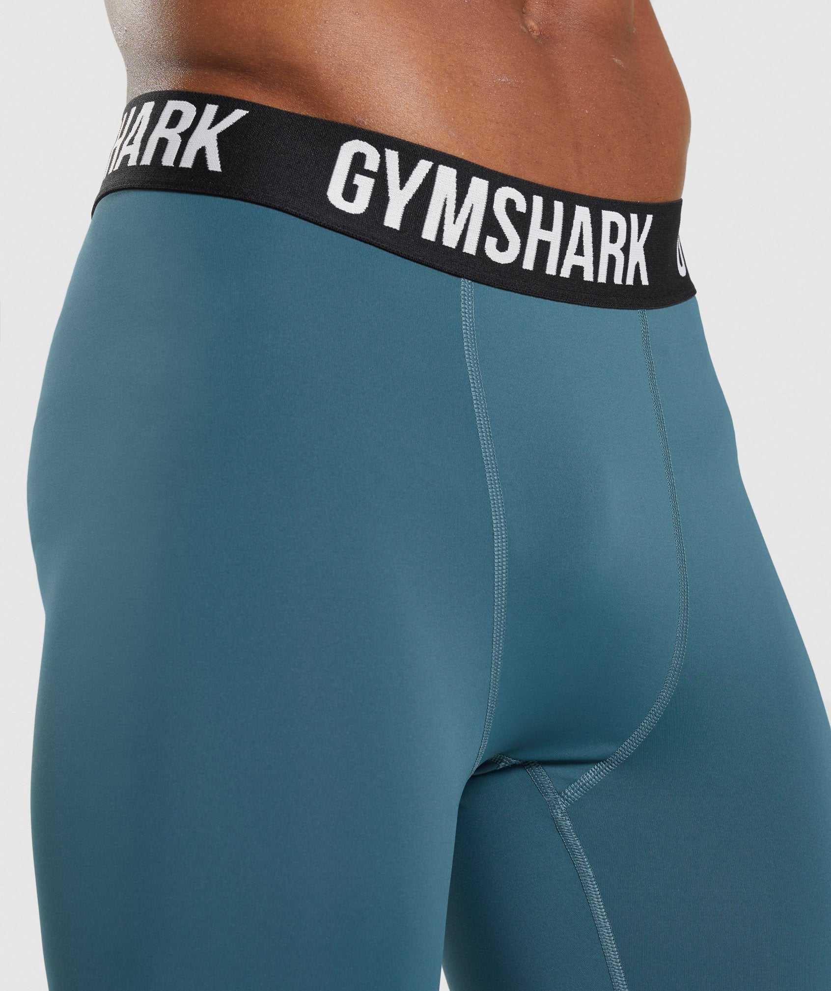 Gymshark Element Baselayer Joggingbroeken Turquoise | MKBV05819