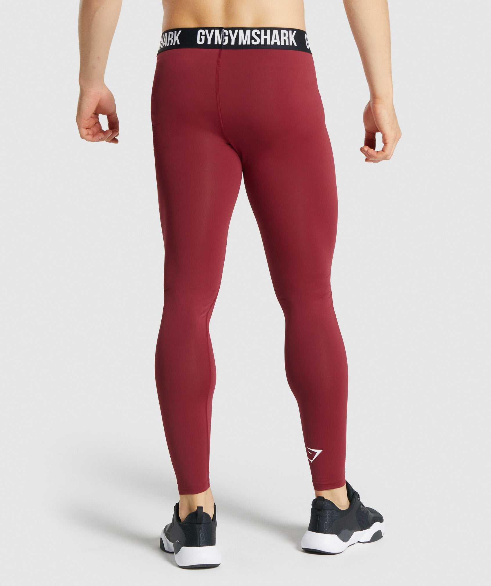 Gymshark Element Baselayer Joggingbroeken Bordeaux | RCKU40572