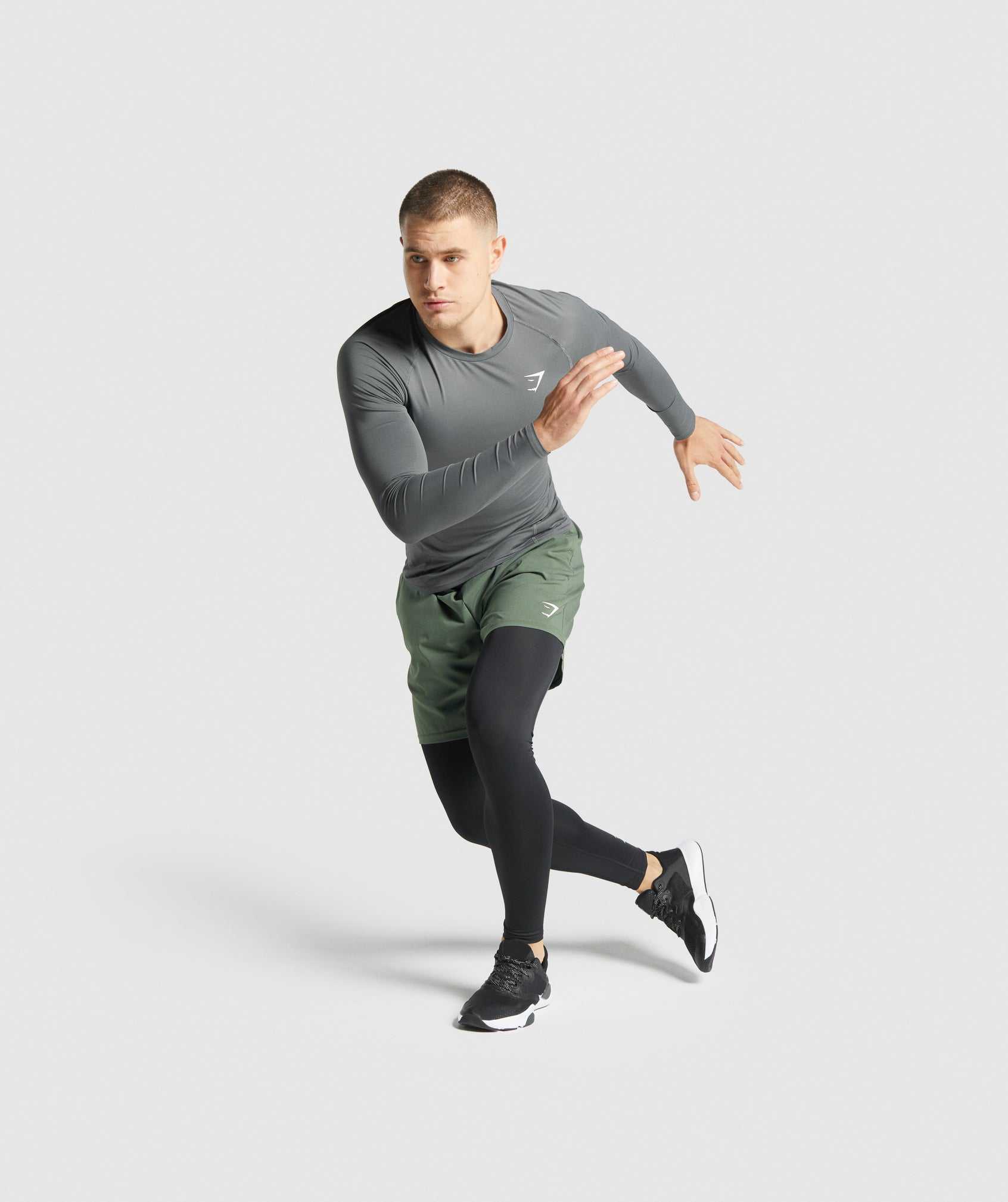 Gymshark Element Baselayer Joggingbroeken Zwart | UEND75390