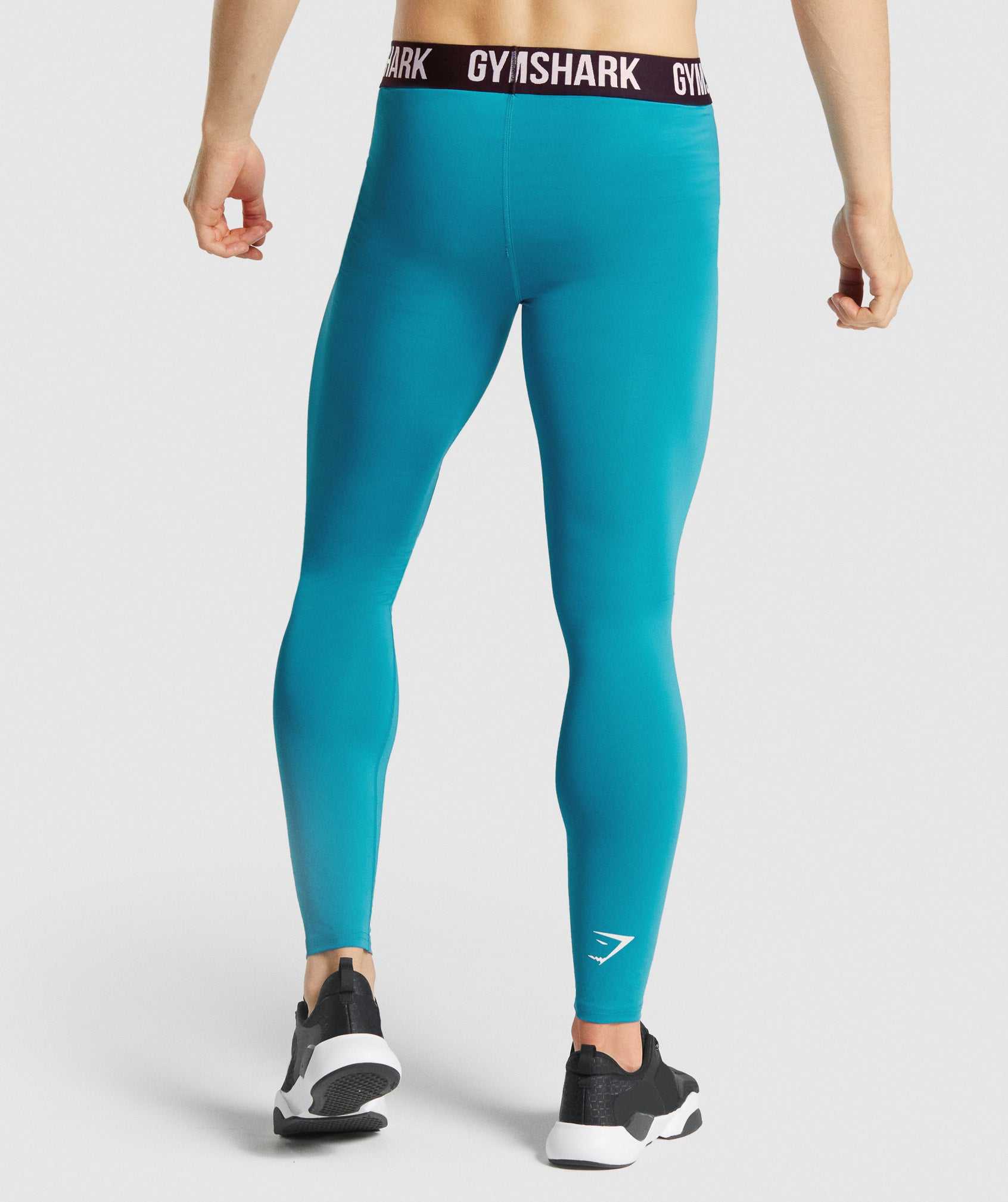 Gymshark Element Baselayer Korte Broek Blauw | LIPR27481