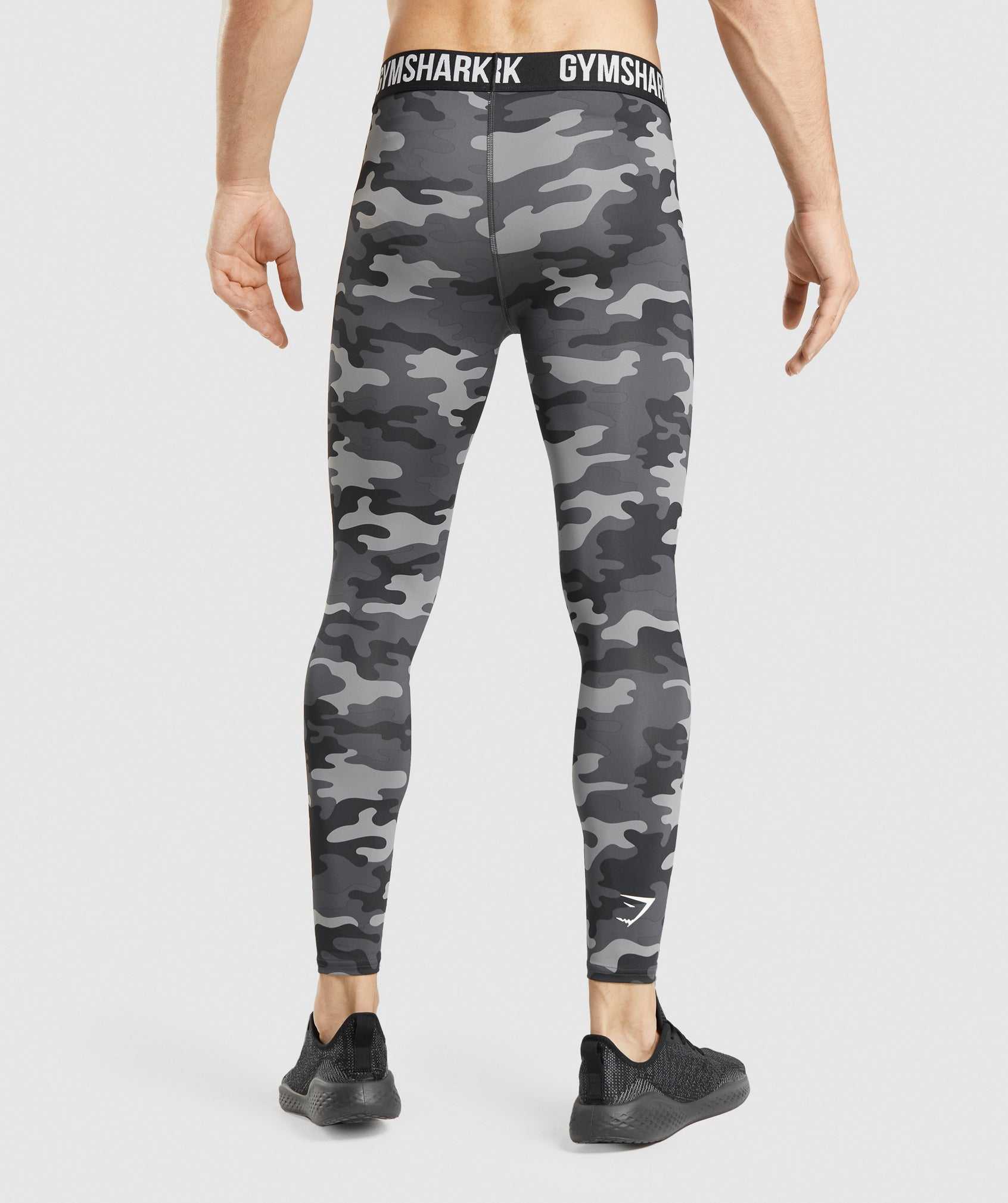 Gymshark Element Baselayer Korte Broek Grijs | NDKC67543