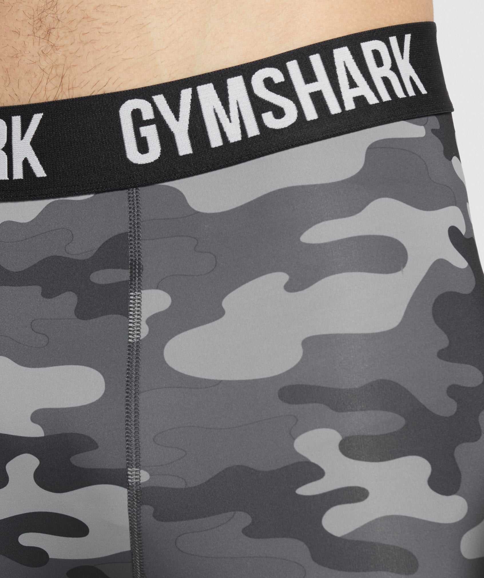 Gymshark Element Baselayer Korte Broek Grijs | NDKC67543