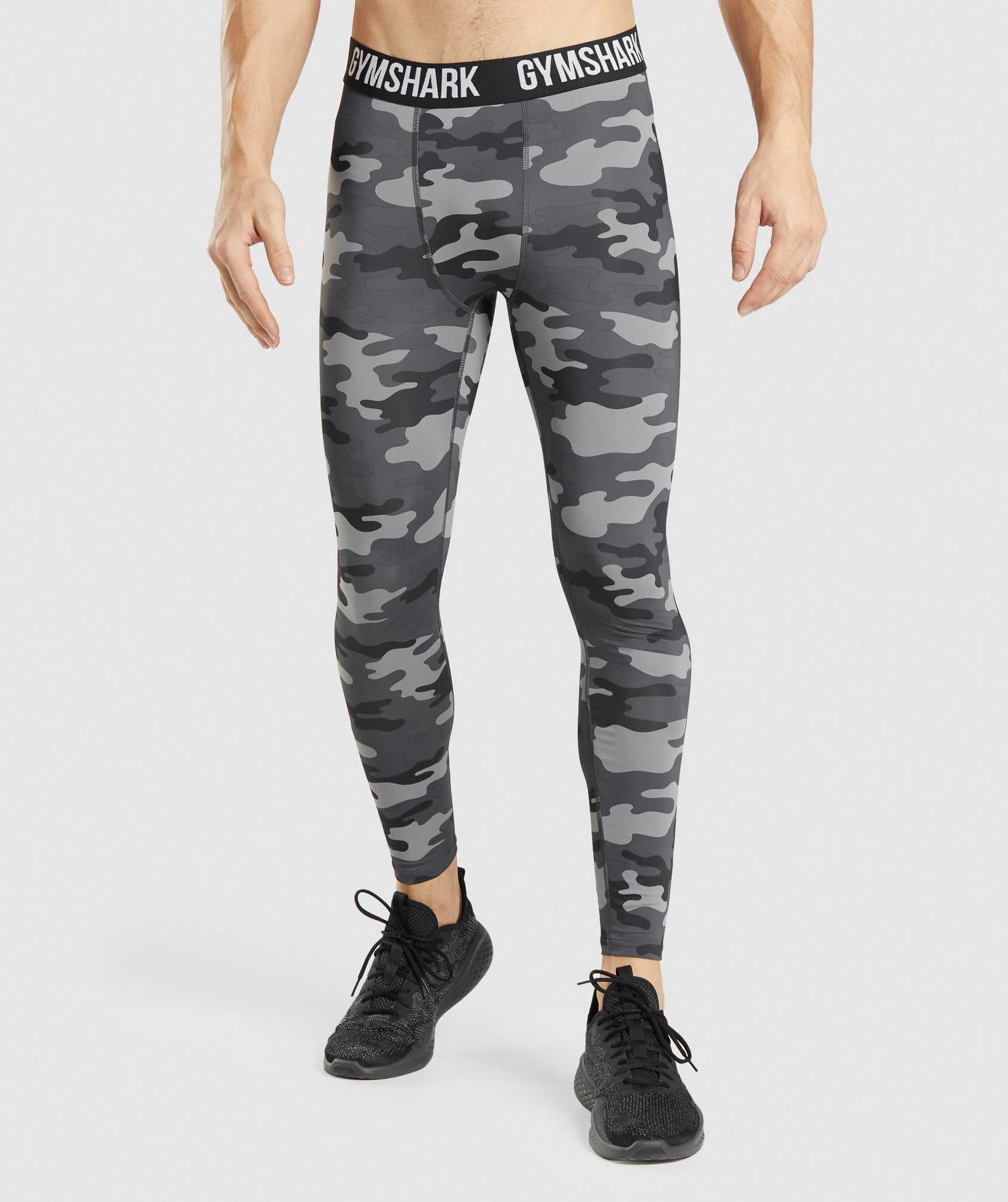 Gymshark Element Baselayer Korte Broek Grijs | NDKC67543