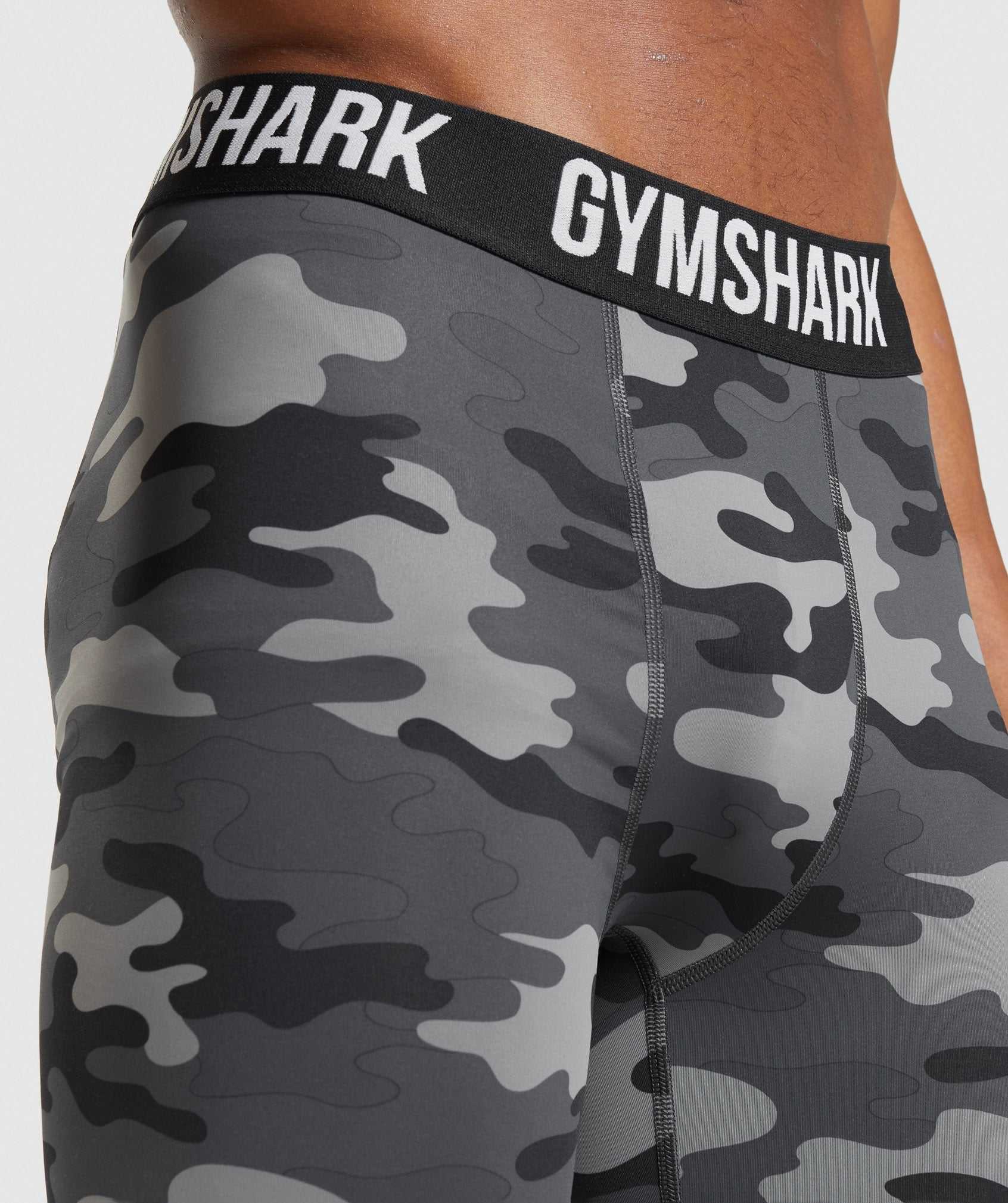 Gymshark Element Baselayer Korte Broek Grijs | VXYI71964