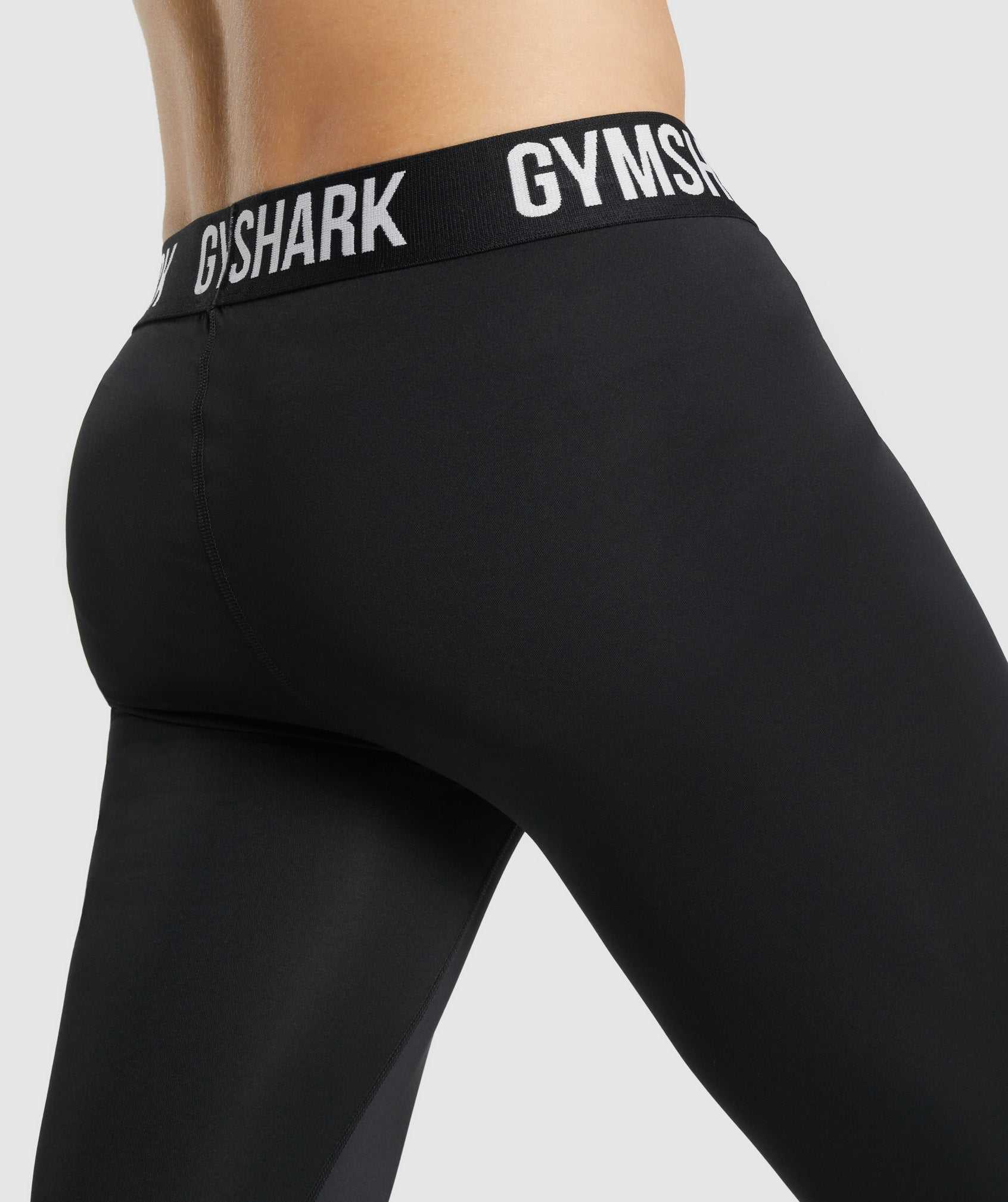 Gymshark Element Baselayer Korte Broek Zwart | EZOW24869