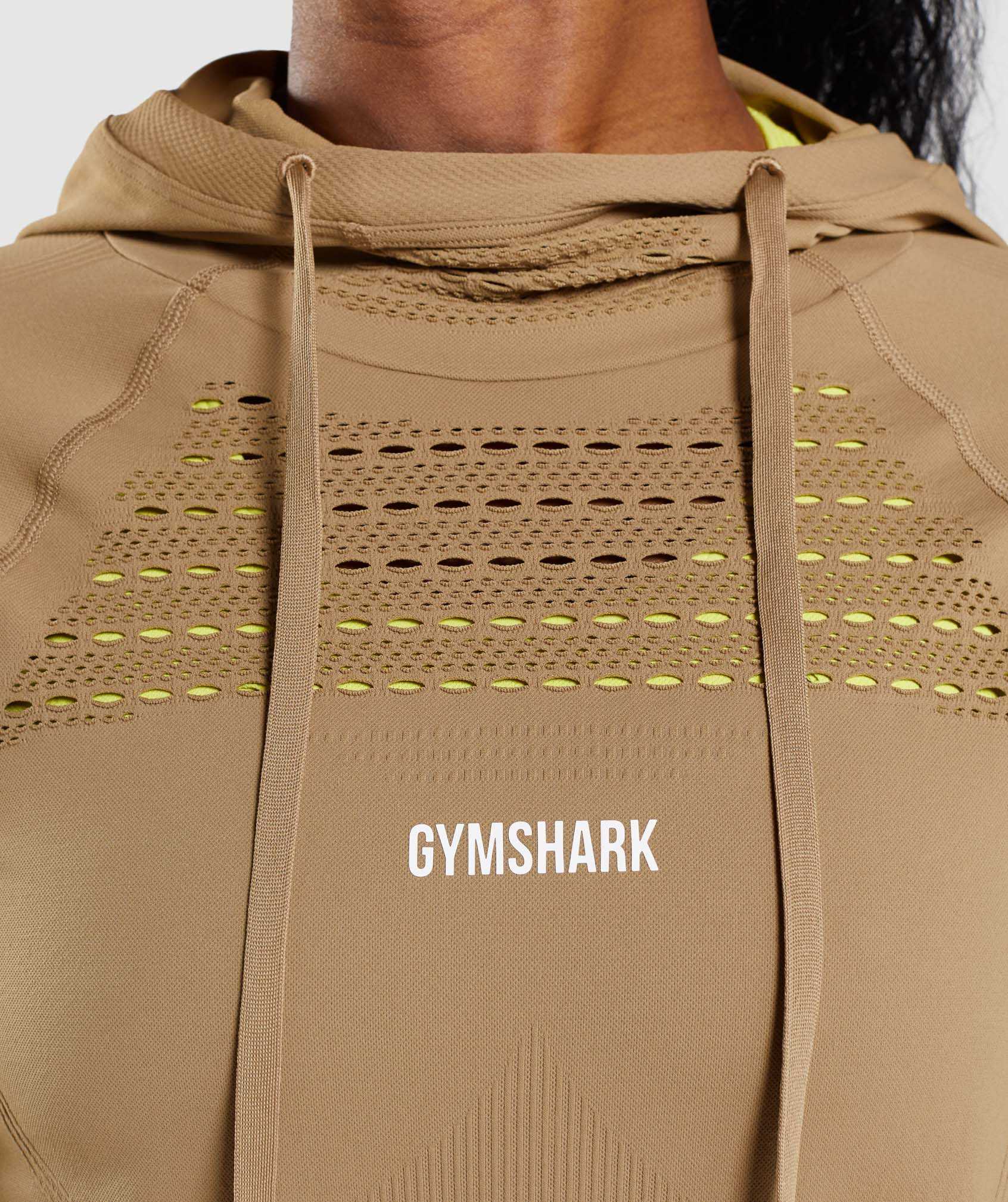 Gymshark Energy Seamless Pullover Bruin | SMQD13247