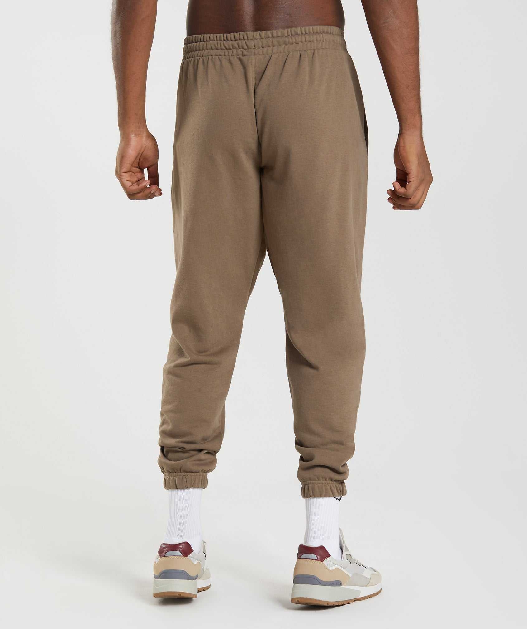 Gymshark Essential Oversized Joggingbroeken Bruin | GJQP96401