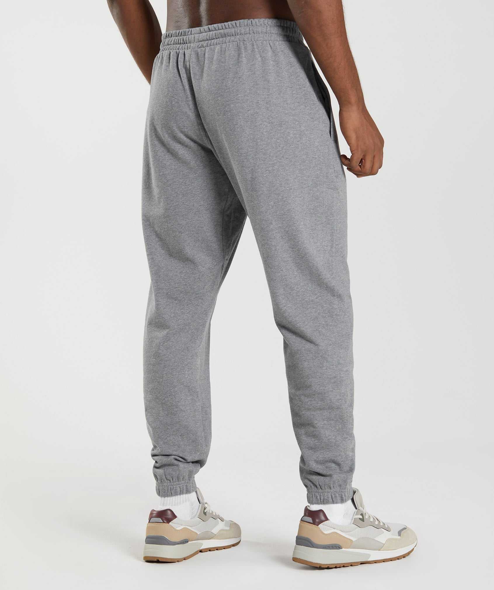 Gymshark Essential Oversized Joggingbroeken Grijs | POER18970