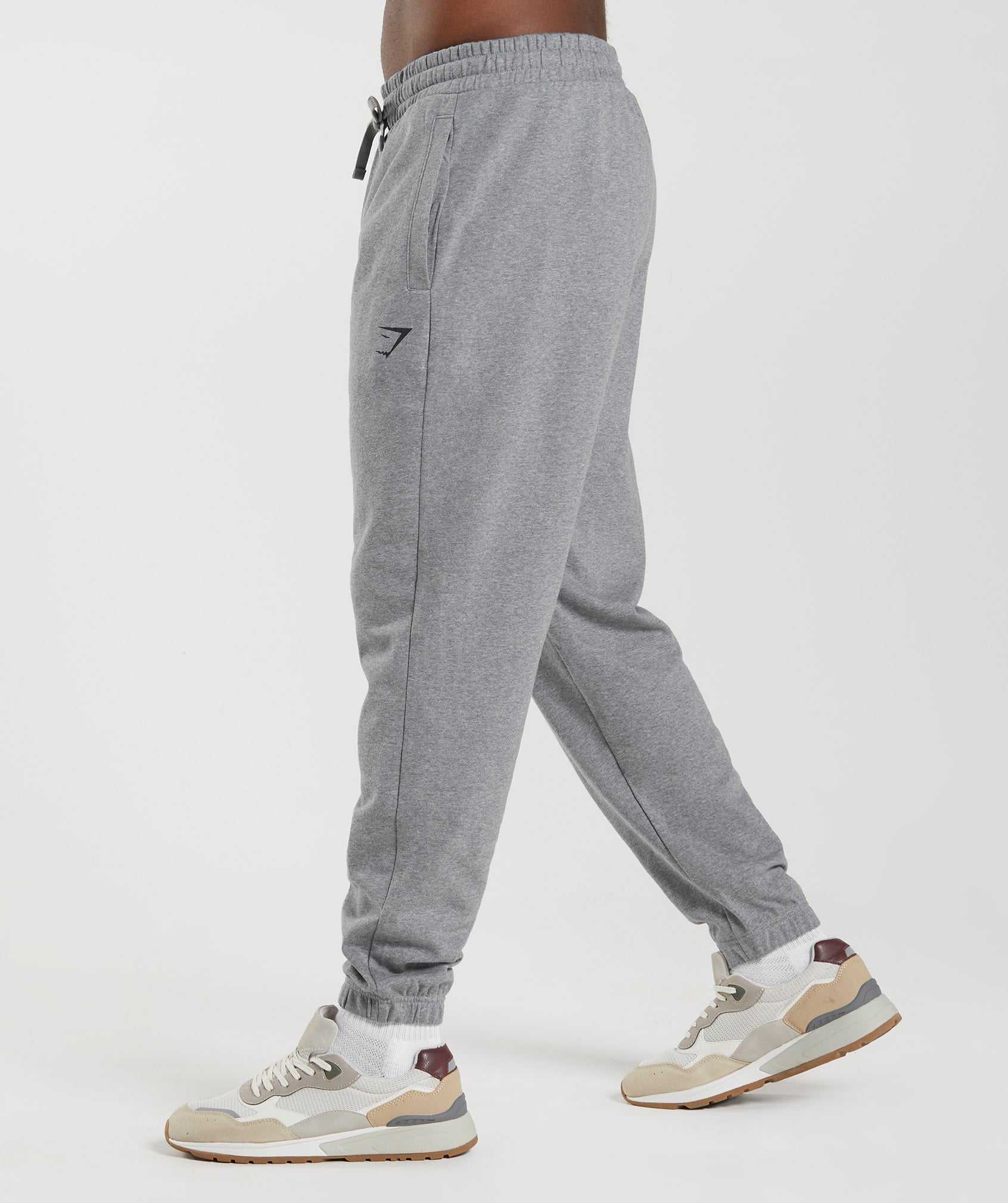 Gymshark Essential Oversized Joggingbroeken Grijs | POER18970