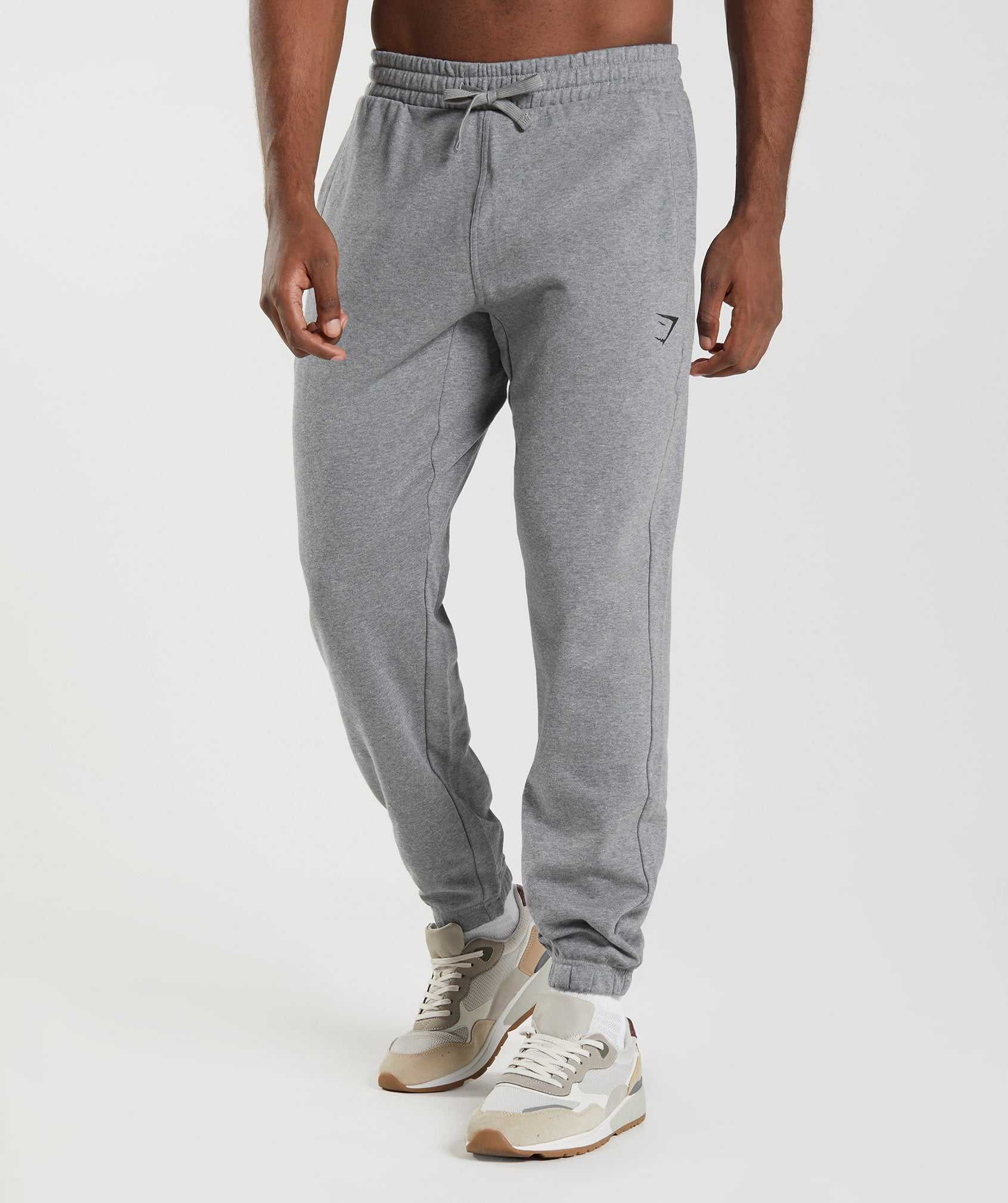 Gymshark Essential Oversized Joggingbroeken Grijs | POER18970