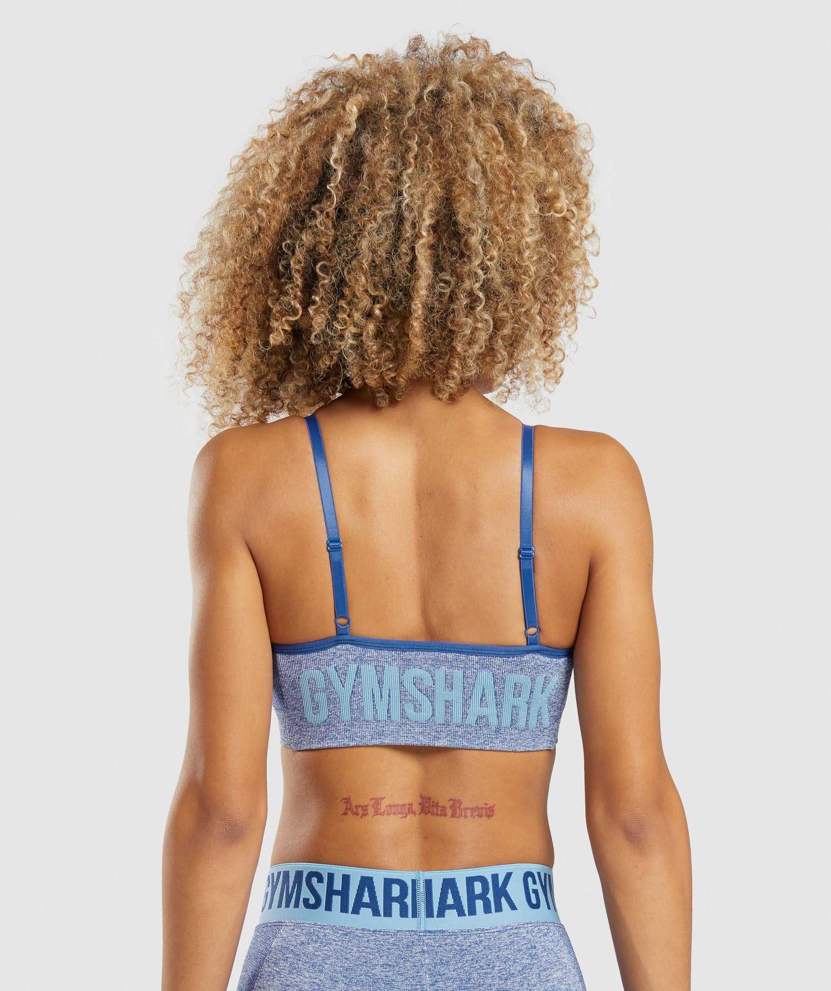 Gymshark Flex Bandjes Sport Bh Blauw | LRIH42910