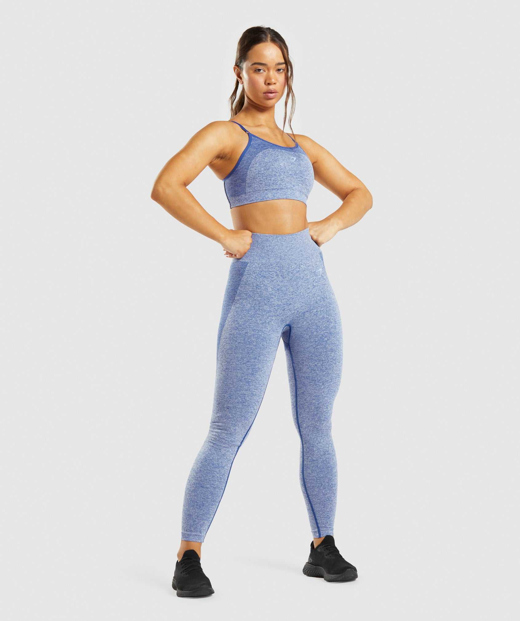 Gymshark Flex High Waisted Leggings Blauw | EWXY52183