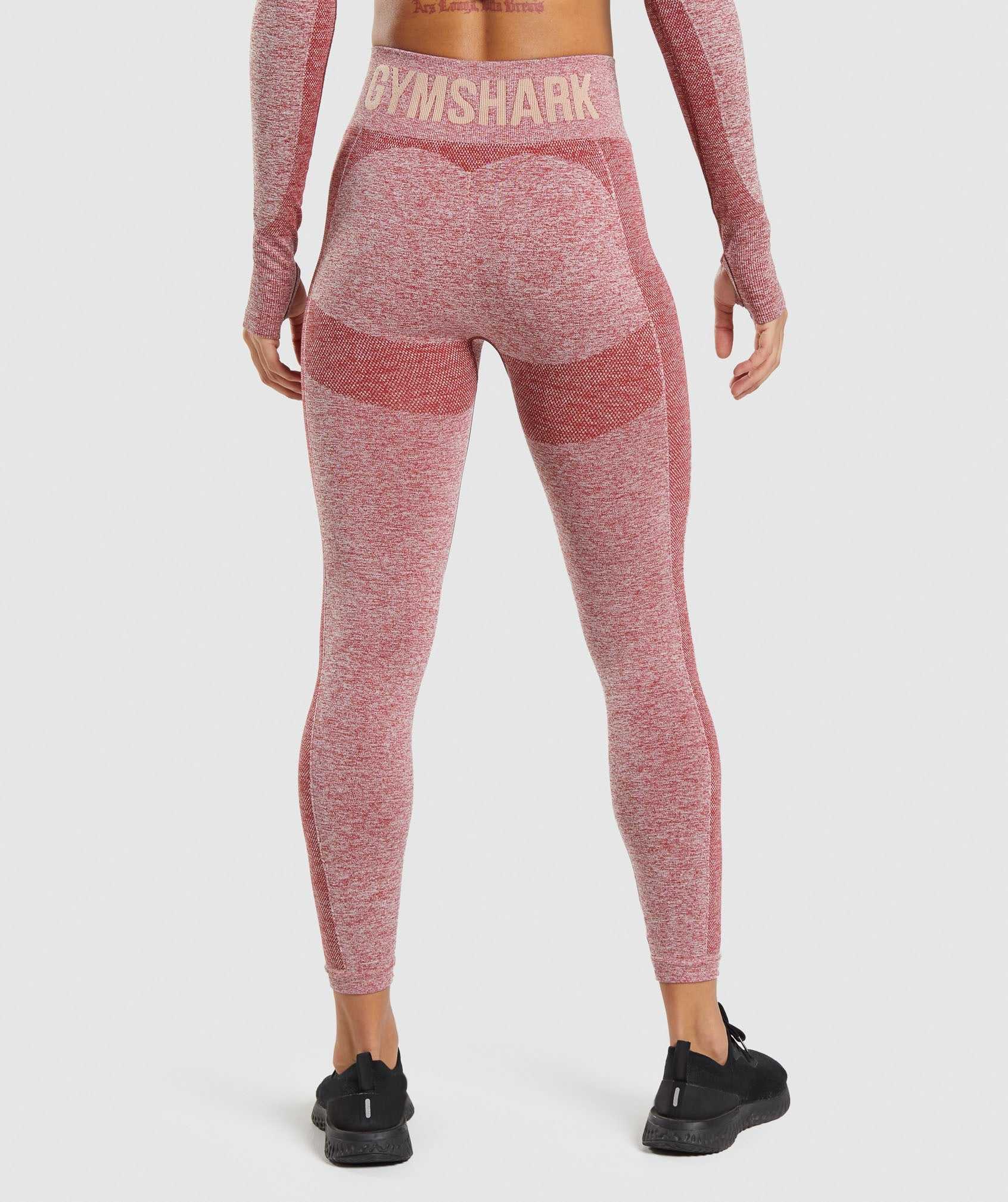 Gymshark Flex High Waisted Leggings Bordeaux | UYCI38942