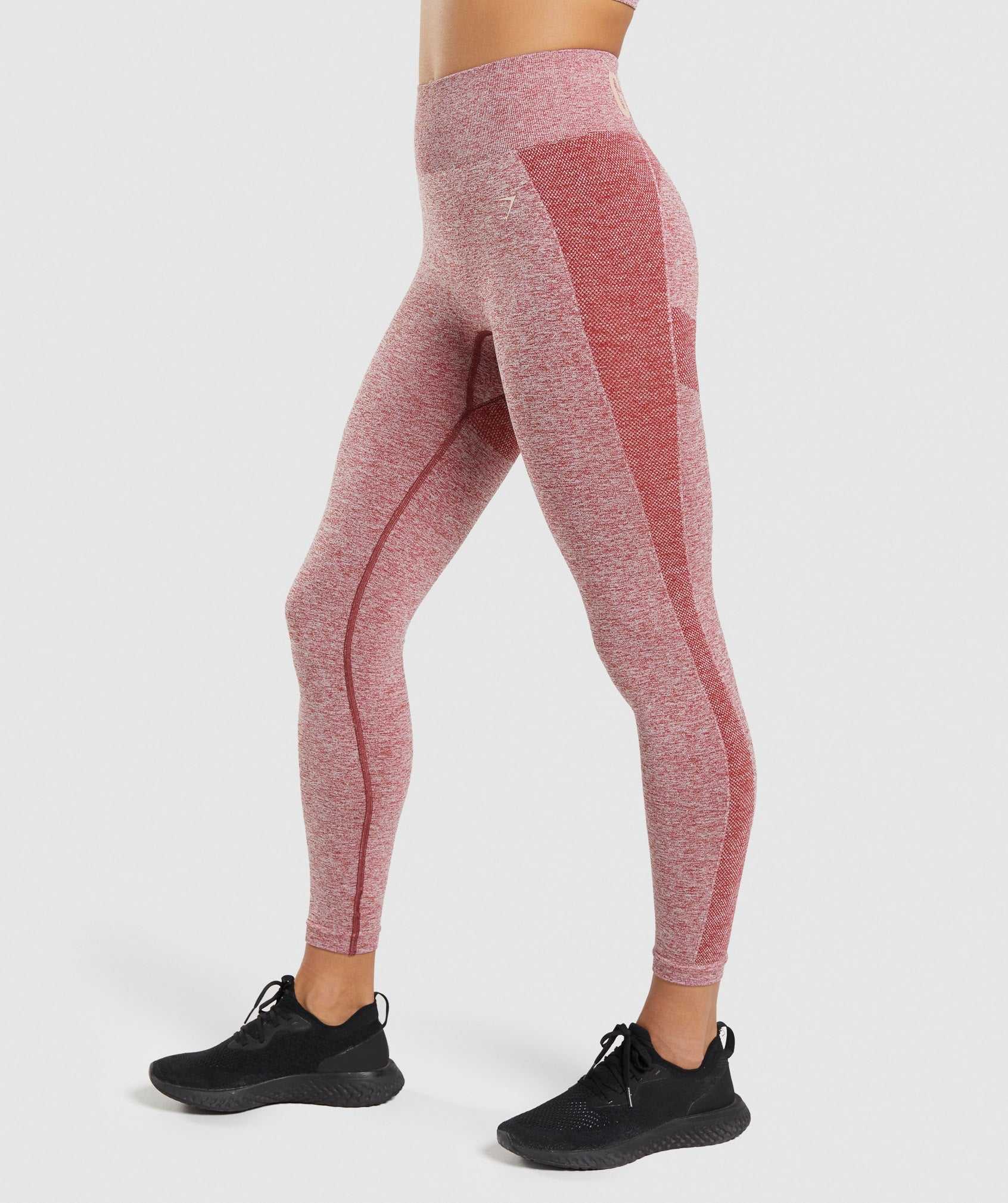 Gymshark Flex High Waisted Leggings Bordeaux | UYCI38942