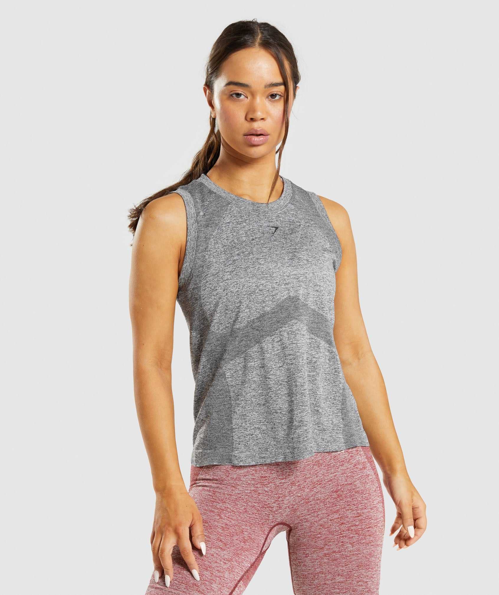 Gymshark Flex Loose Tanktop Grijs | UDIS24761