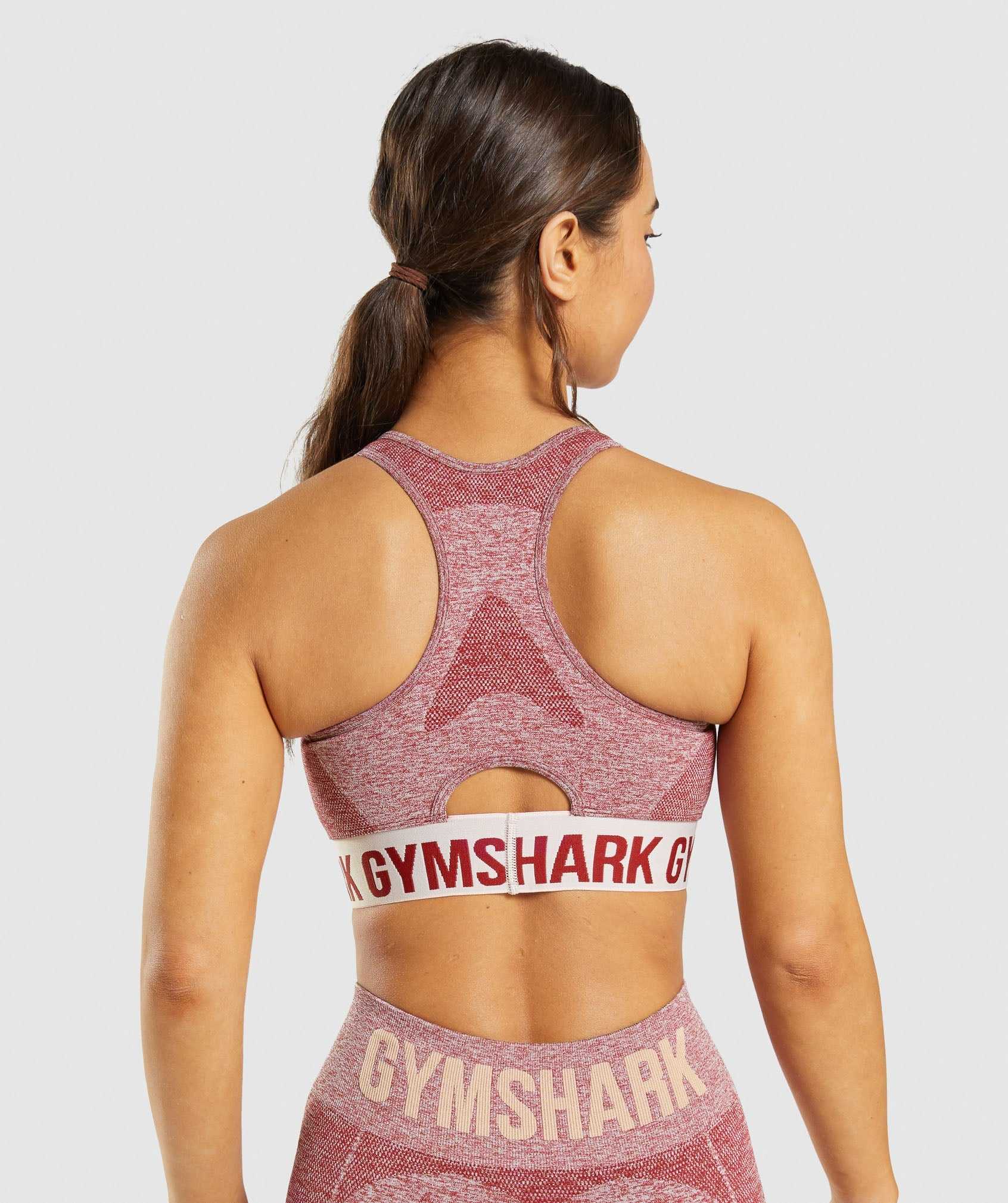 Gymshark Flex Sport Bh Bordeaux | CVMW07569