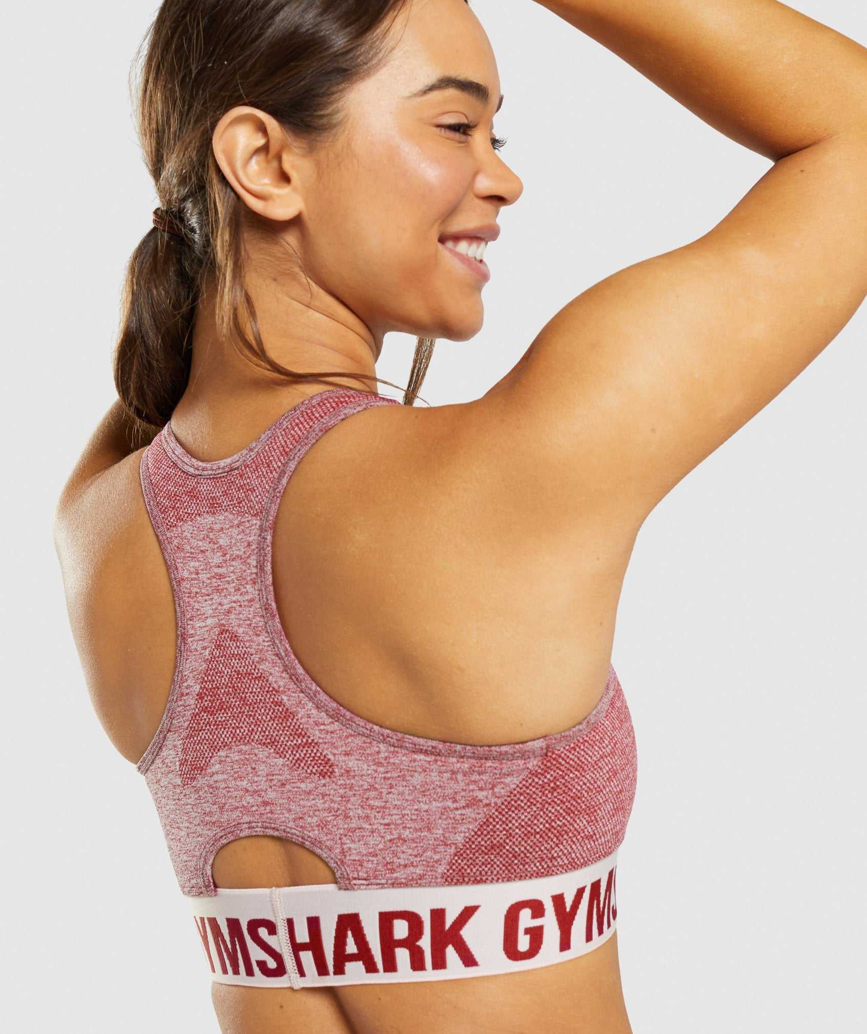 Gymshark Flex Sport Bh Bordeaux | CVMW07569